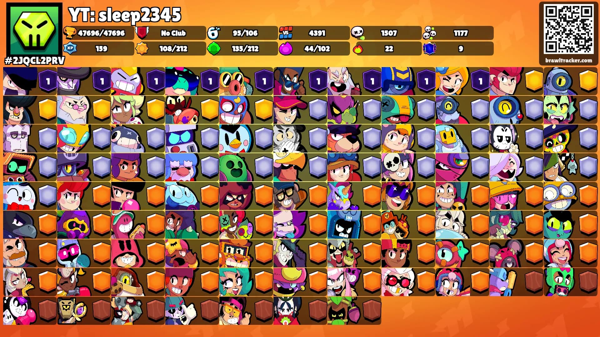 YT: sleep2345's Ranks