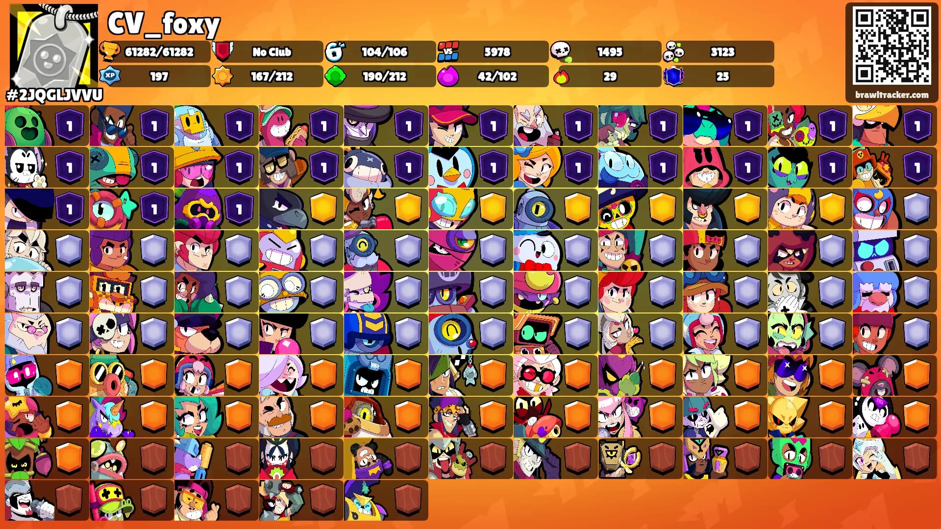 CV_foxy's Ranks