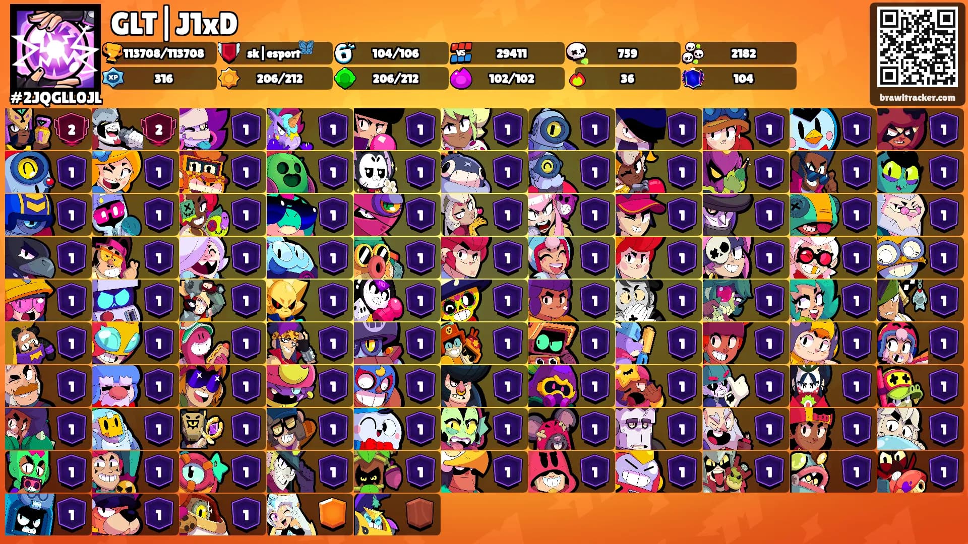 GLT|J1xD's Ranks
