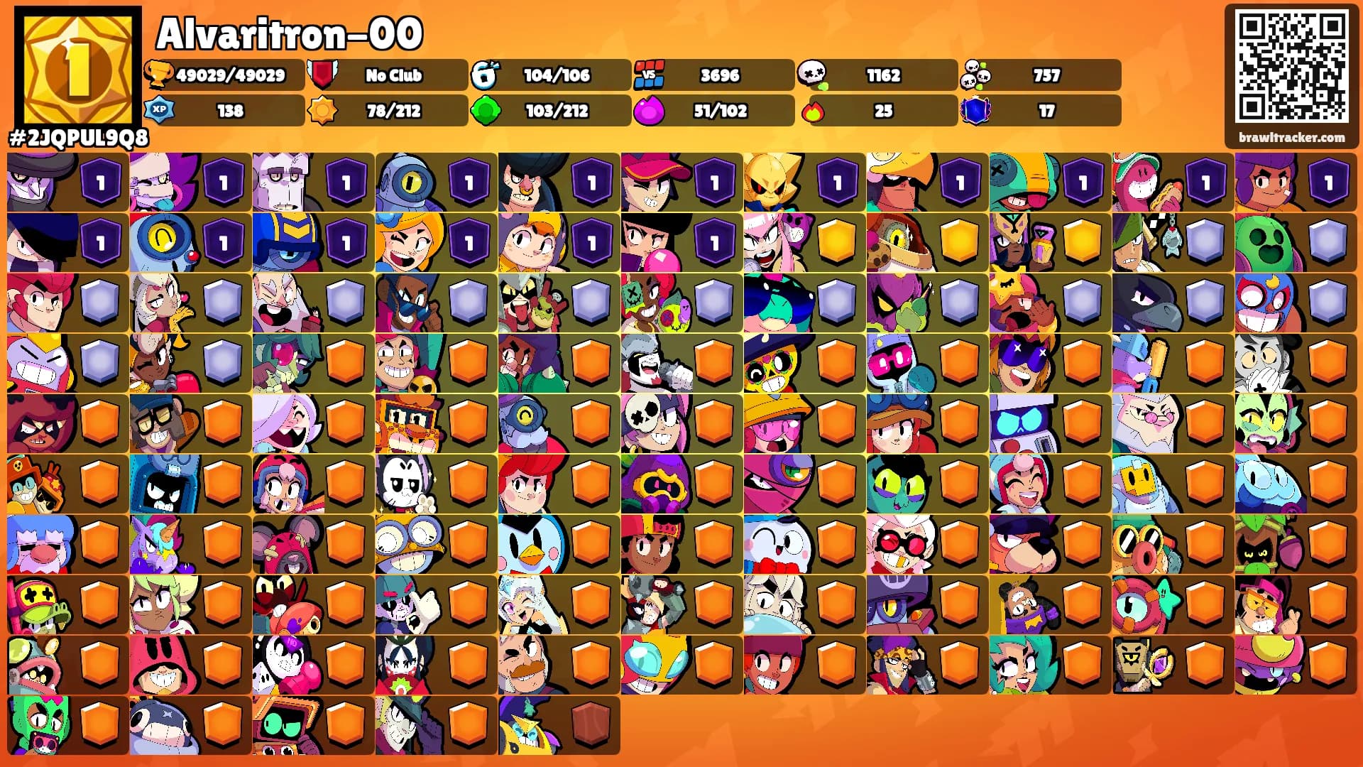 Alvaritron-00's Ranks