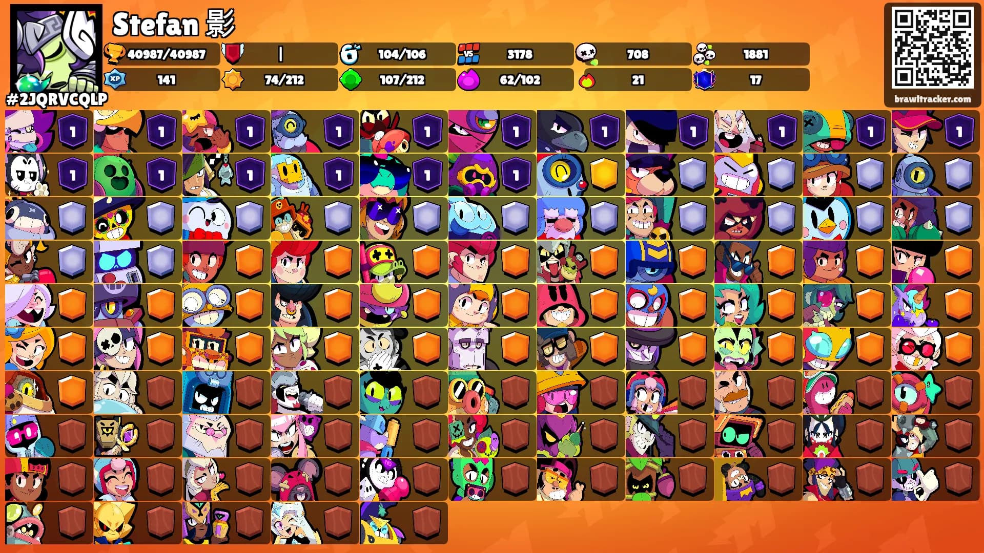 Stefan 影's Ranks