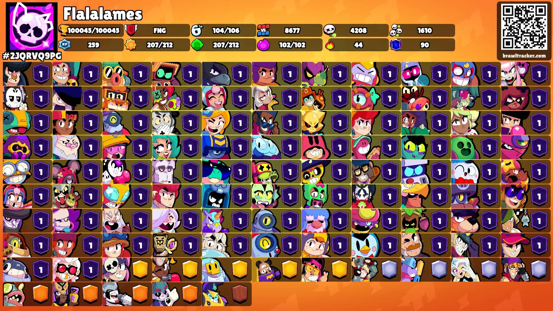 Flalalames's Ranks