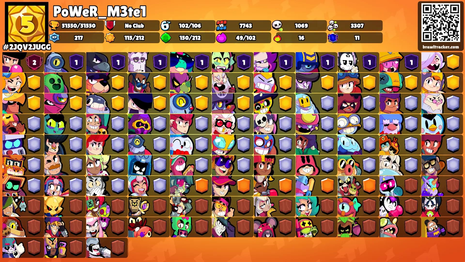PoWeR_M3te1's Ranks