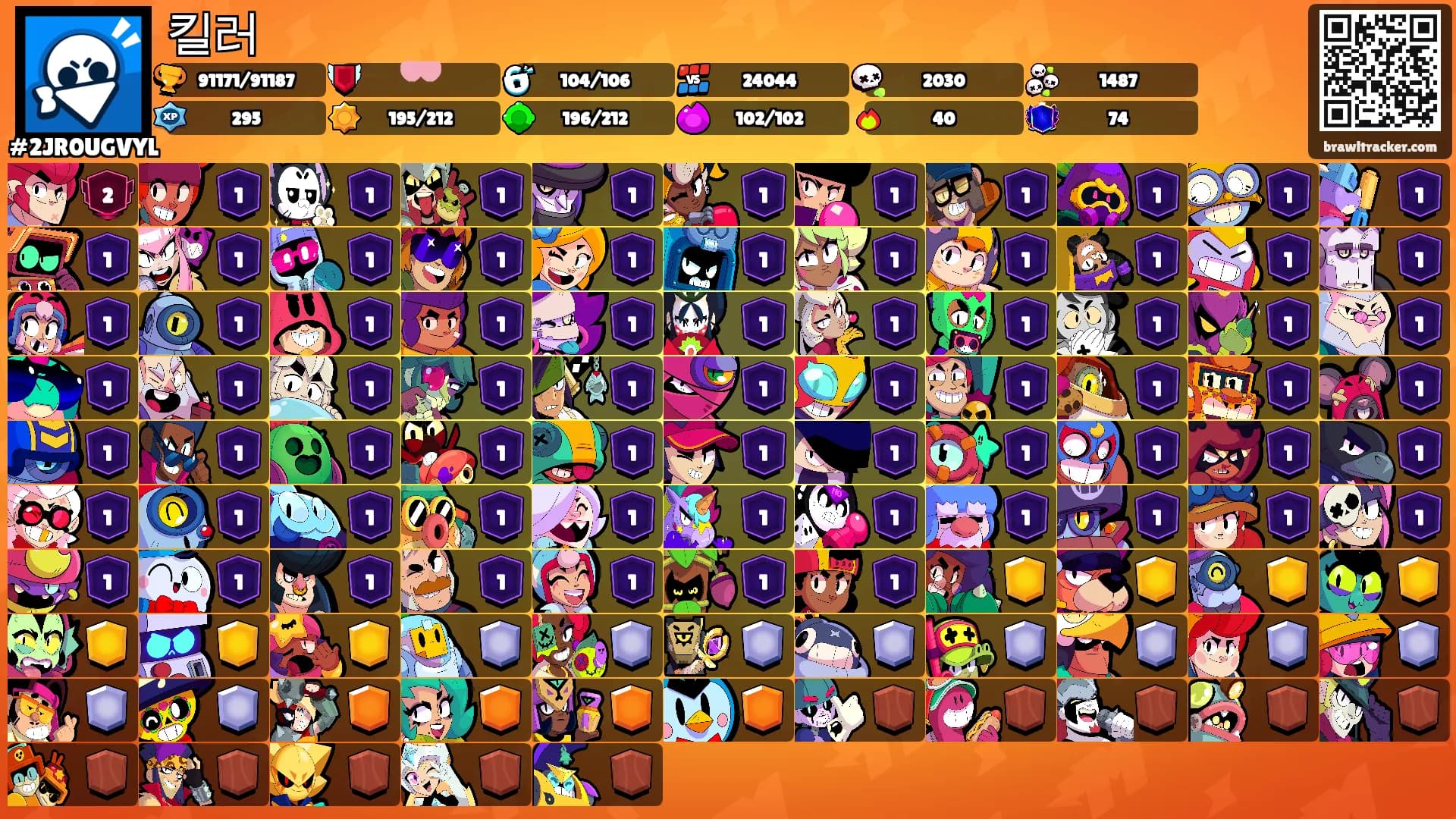 킬러's Ranks