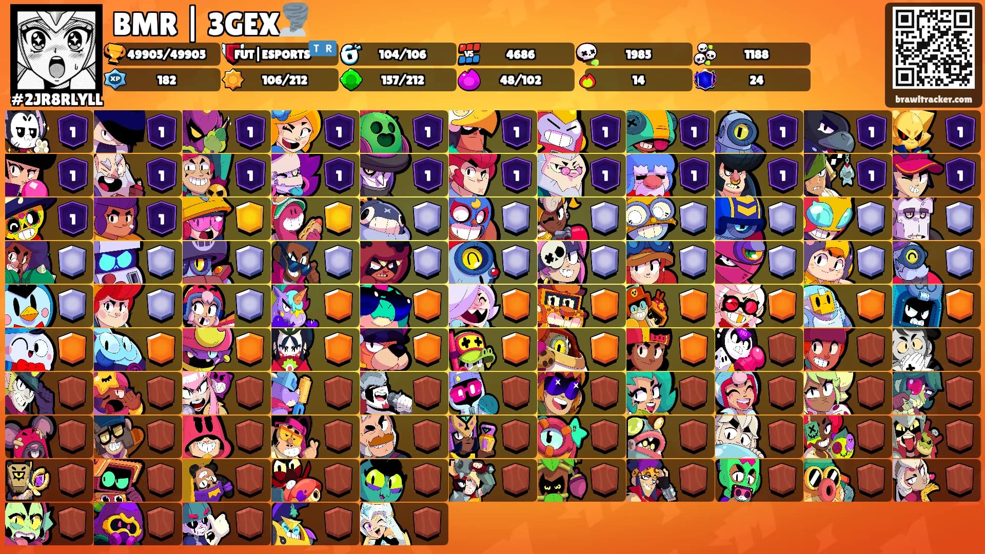 BMR | 3GEX🌪️'s Ranks