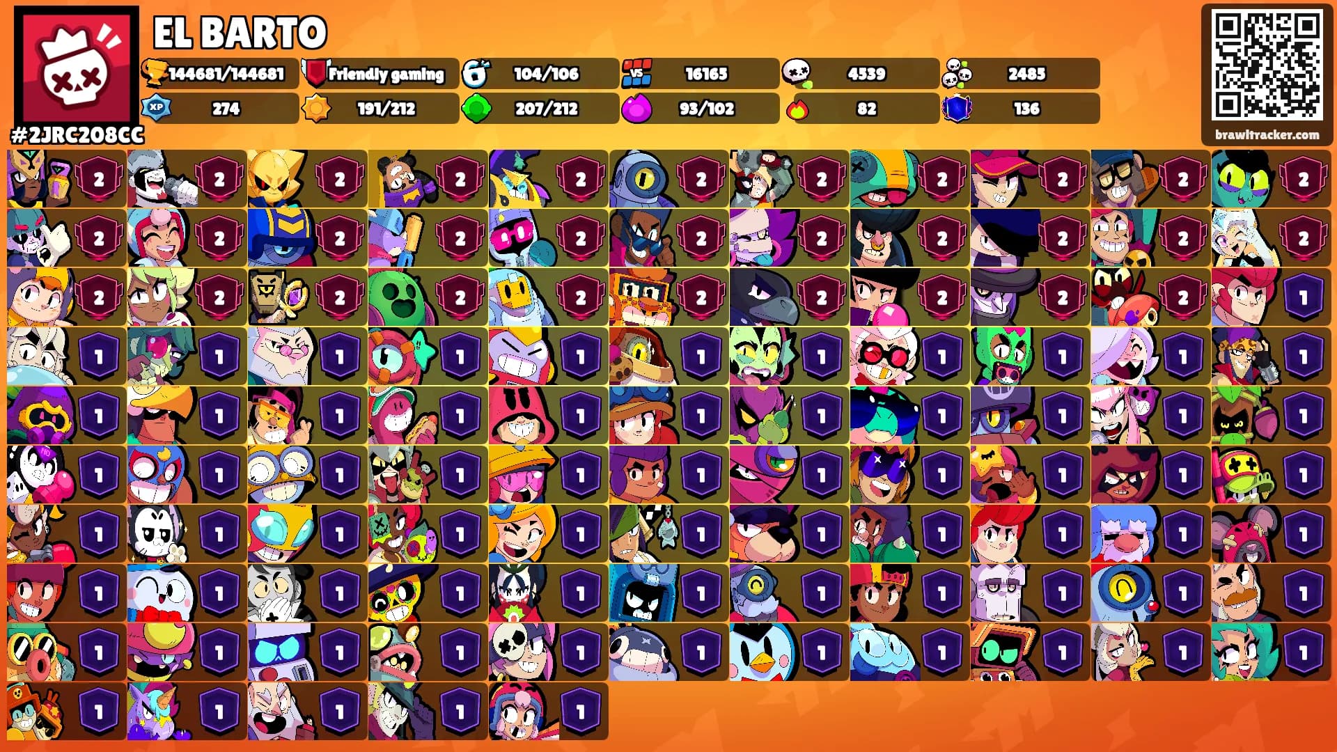 EL BARTO's Ranks