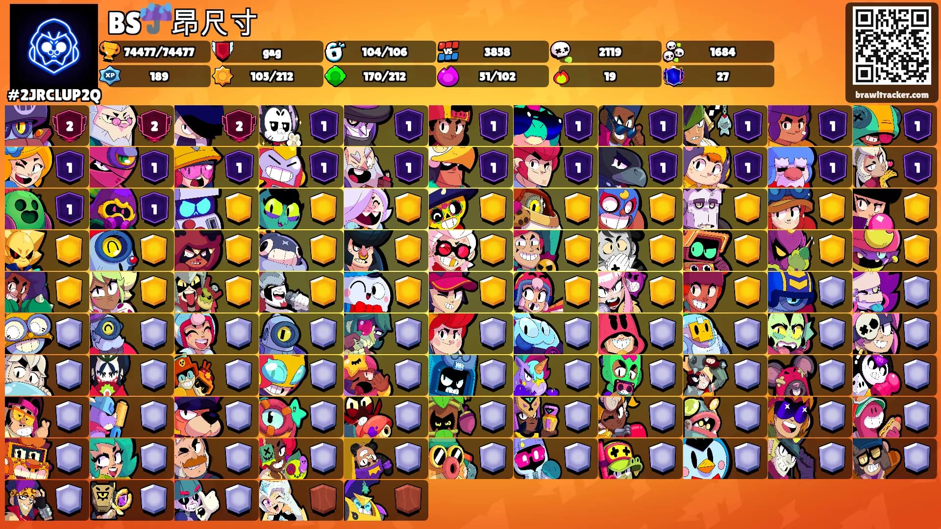 BS☔️昂尺寸's Ranks