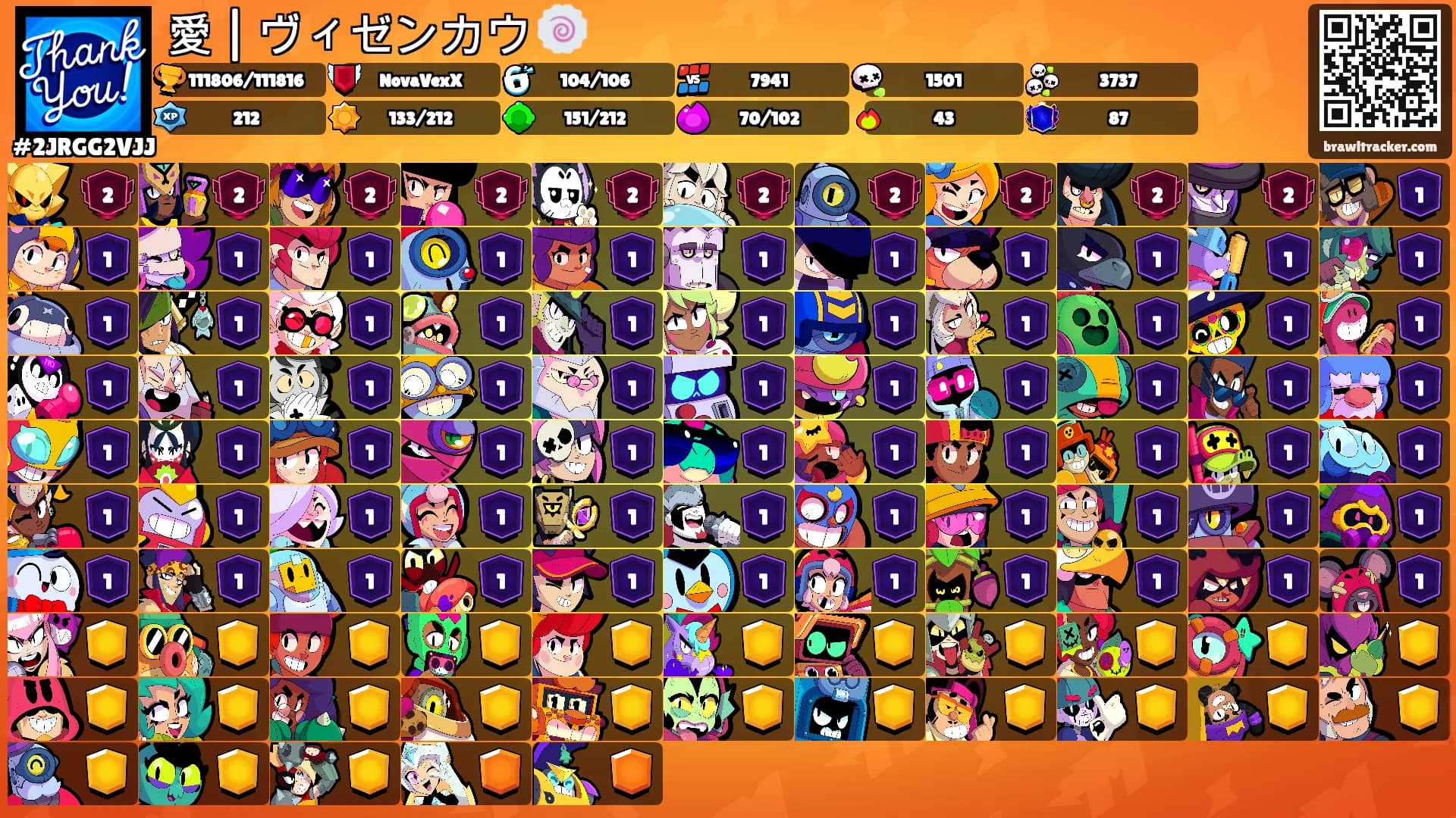 愛 | ヴィゼンカウ 🍥's Ranks