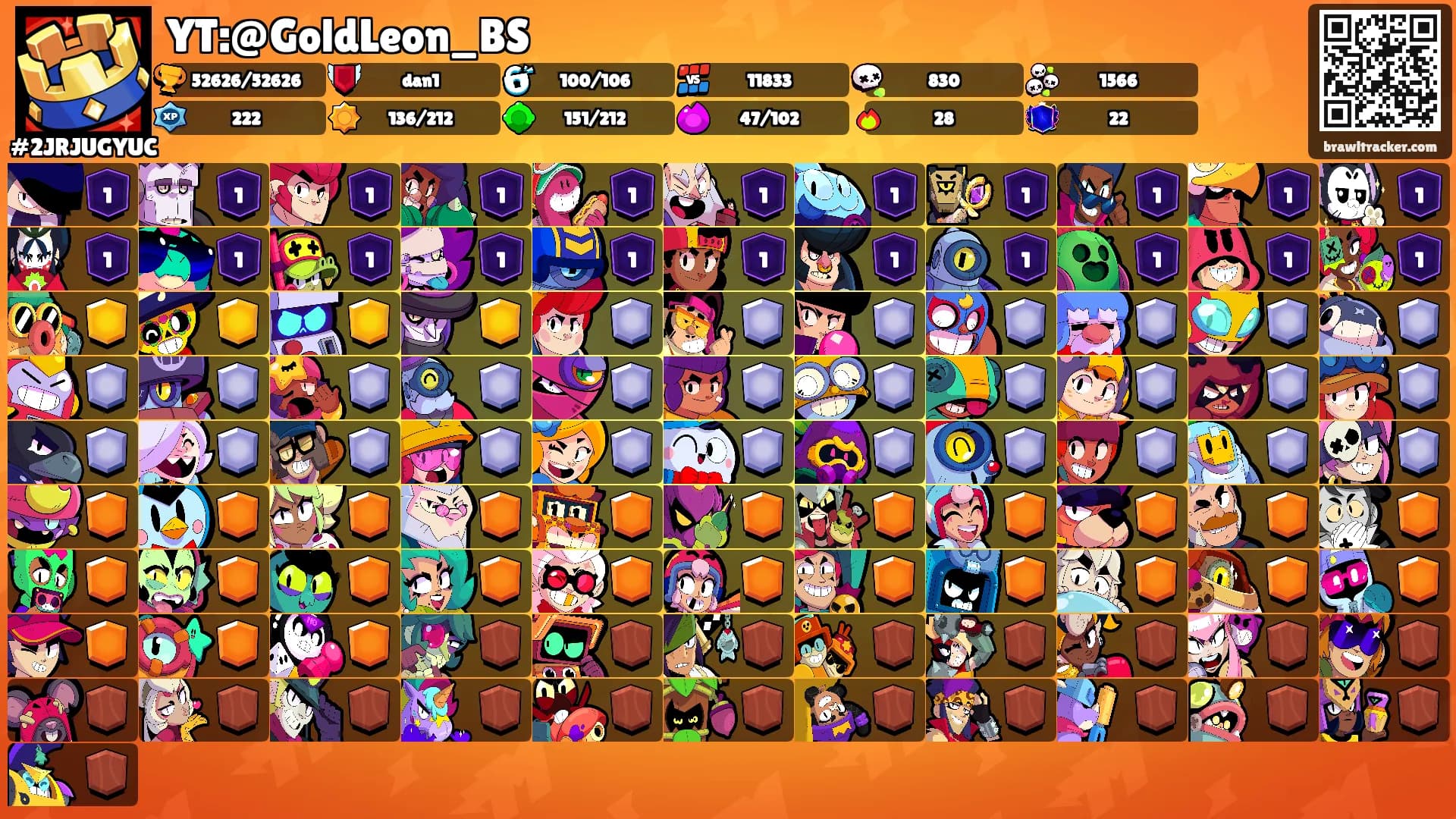 YT:@GoldLeon_BS's Ranks