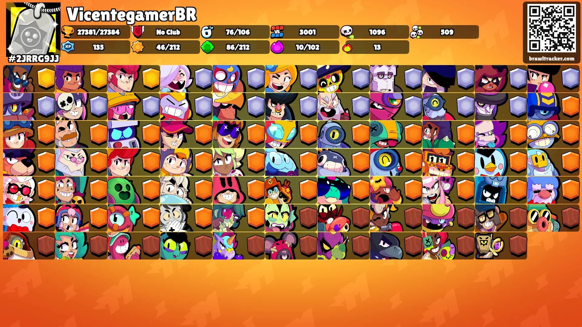 VicentegamerBR's Ranks