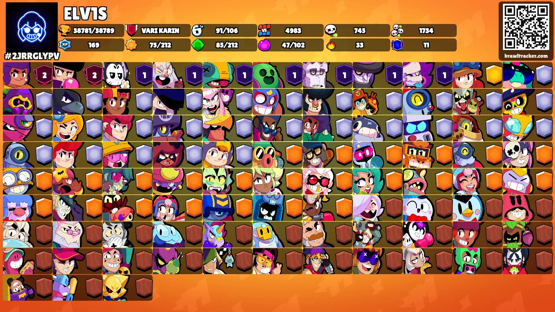 ELV1S's Ranks