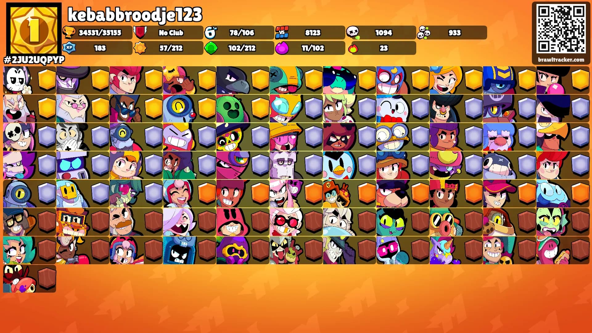 kebabbroodje123's Ranks