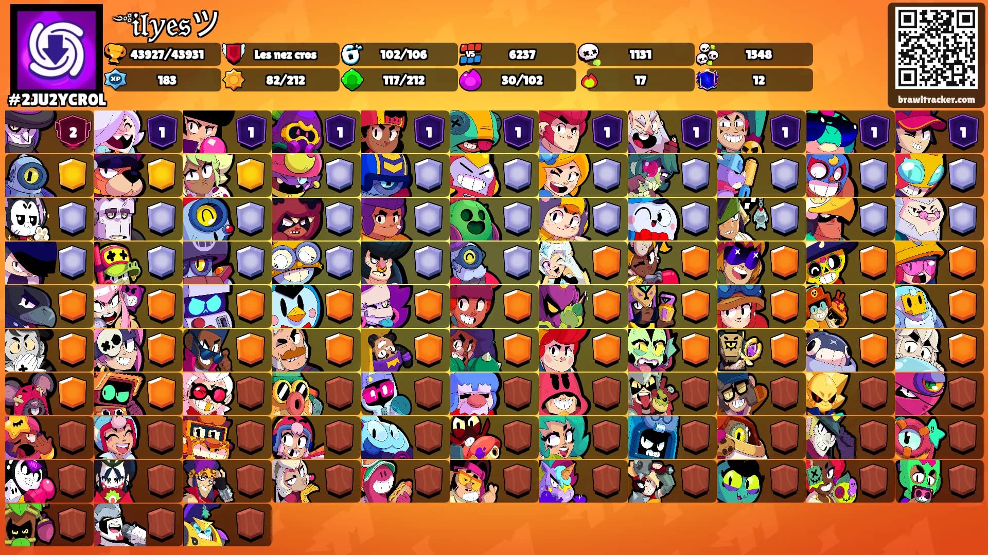 ༺𝔦𝔩𝑦𝔢𝔰ツ's Ranks