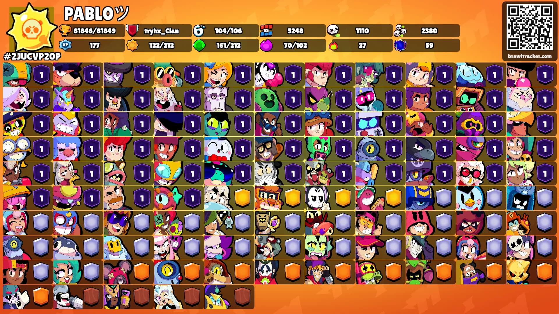 PABL0ツ's Ranks