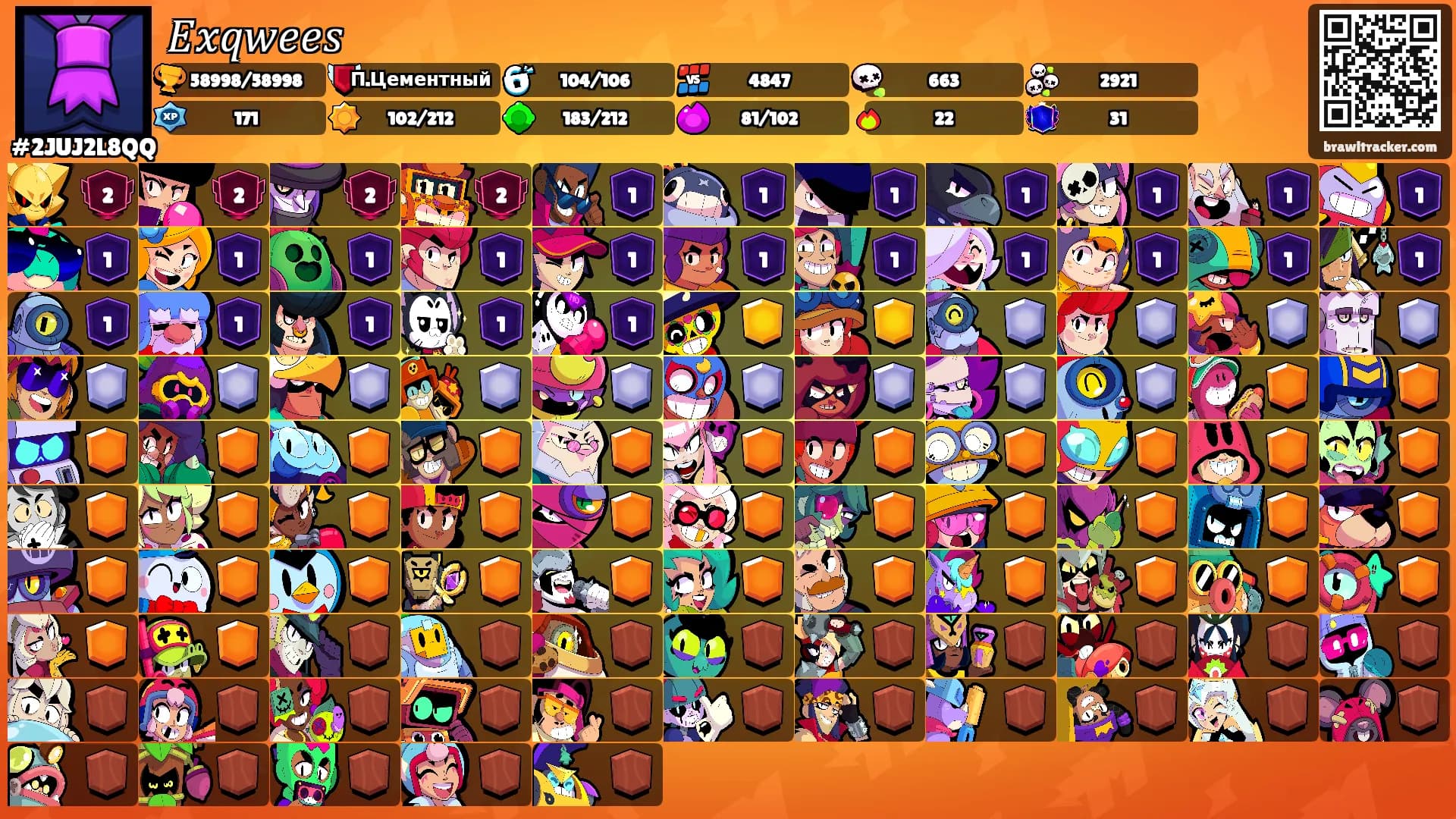 𝐸𝑥𝑞𝑤𝑒𝑒𝑠's Ranks