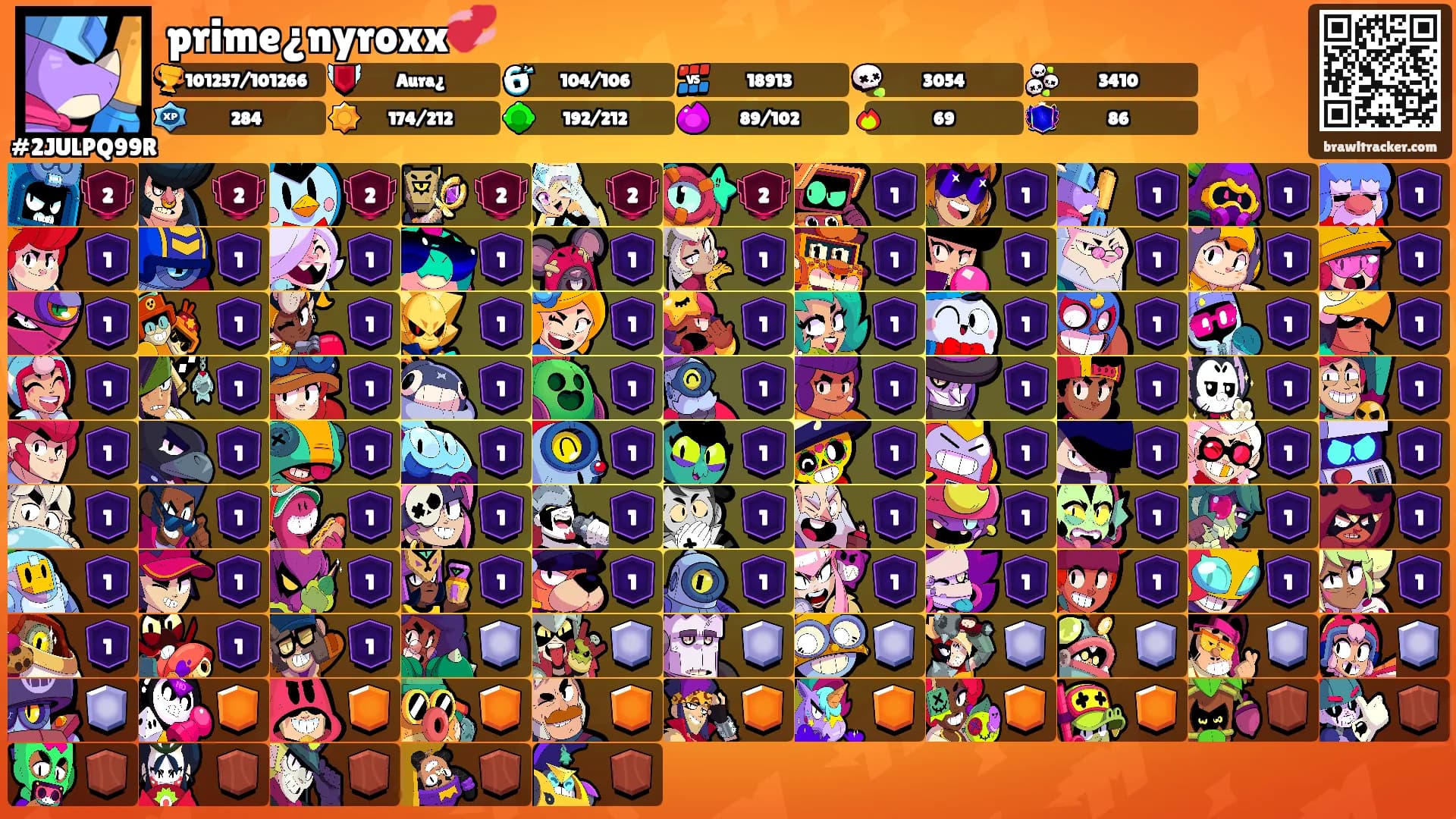 prime¿nyroxx💞's Ranks