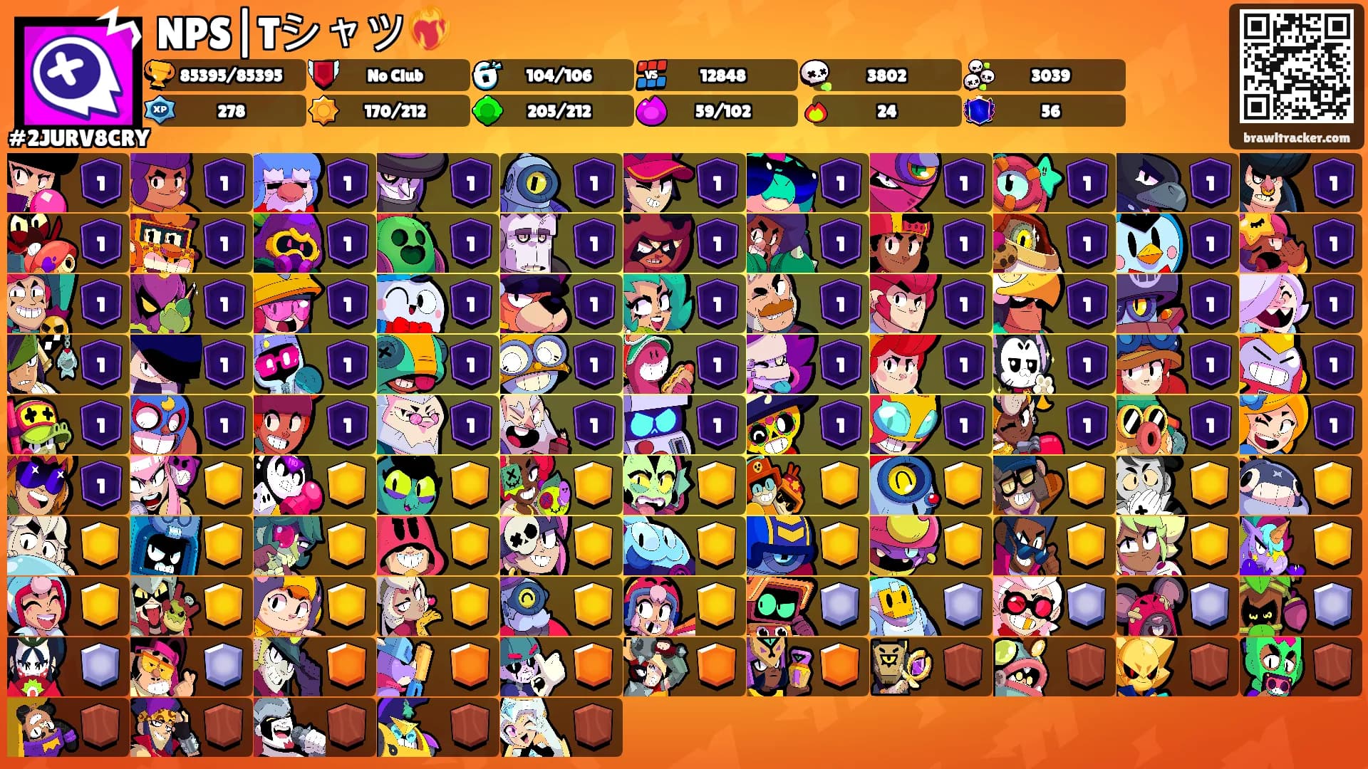 NPS|Tシャツ❤️‍🔥's Ranks