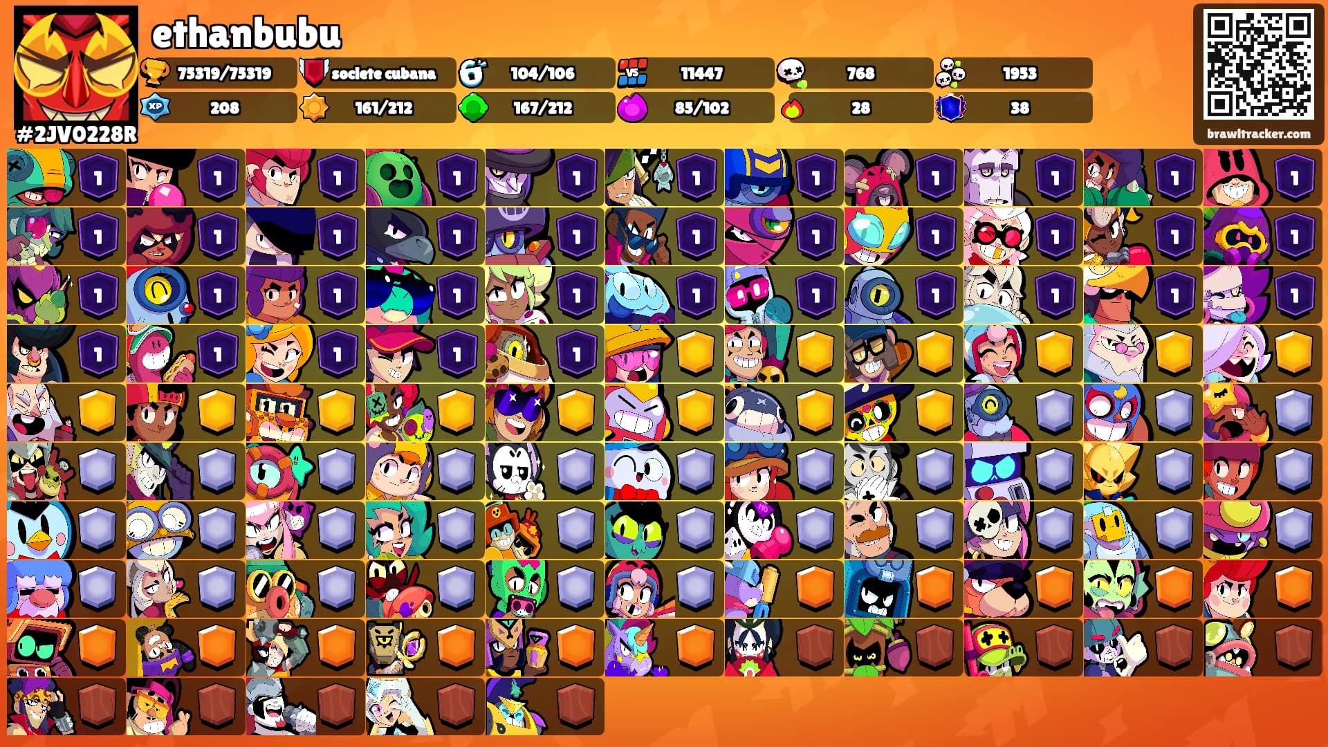 ethanbubu's Ranks