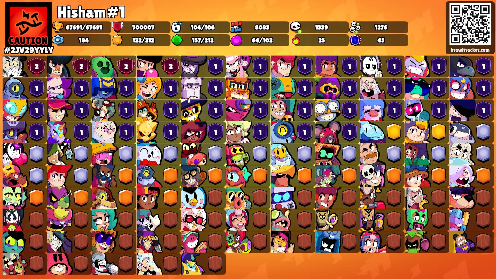 Hisham#1's Ranks
