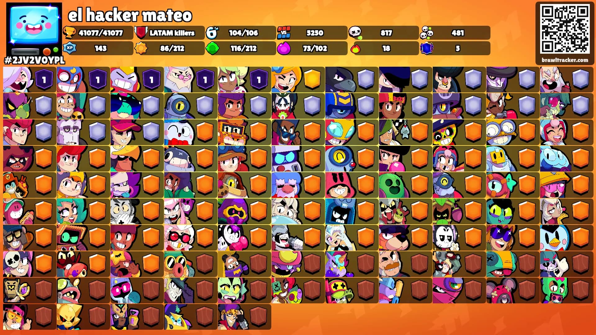 el hacker mateo's Ranks