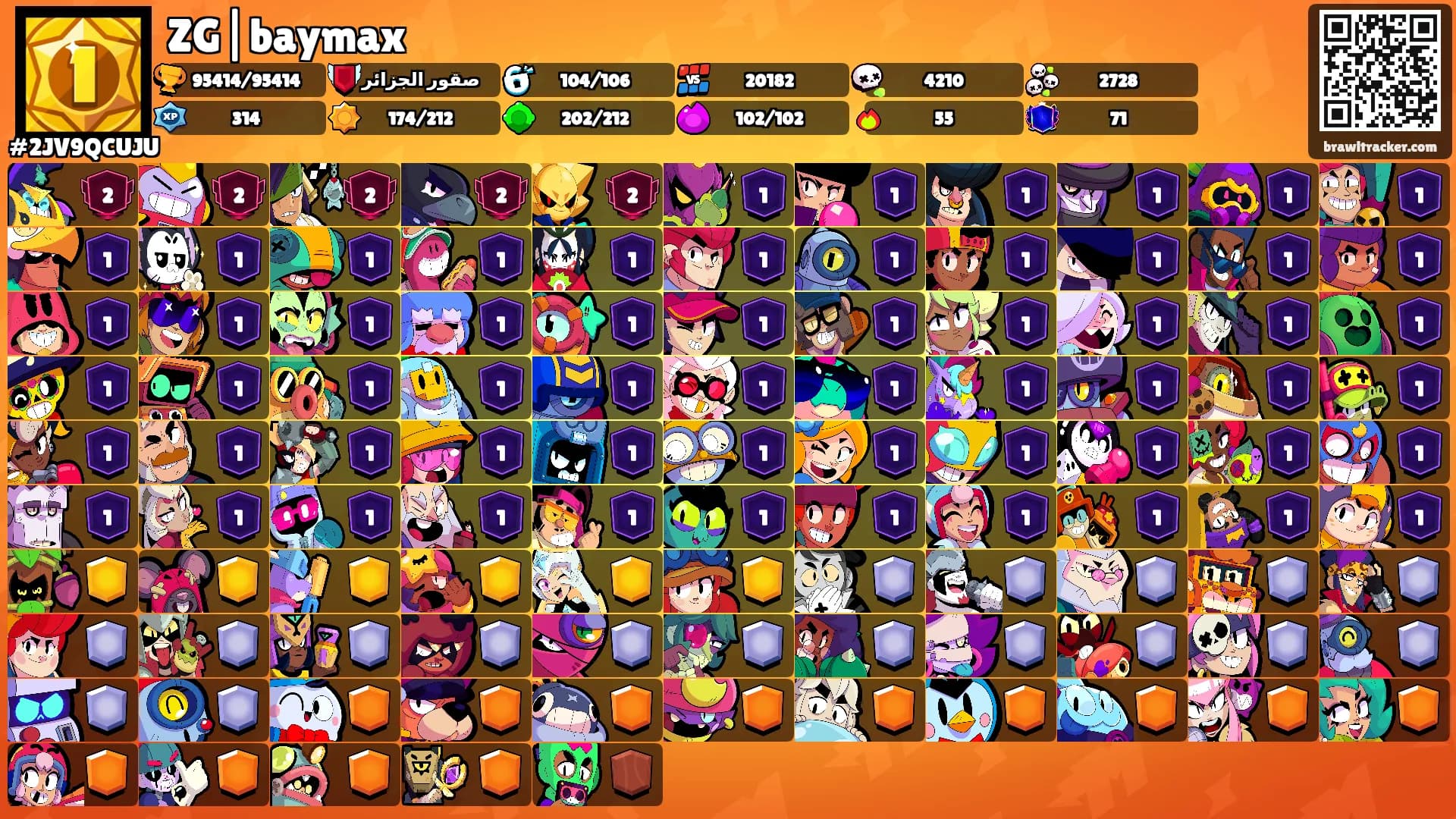 ZG|baymax's Ranks