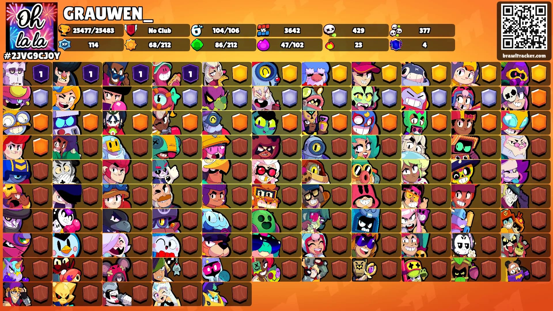 GRAUWEN_'s Ranks