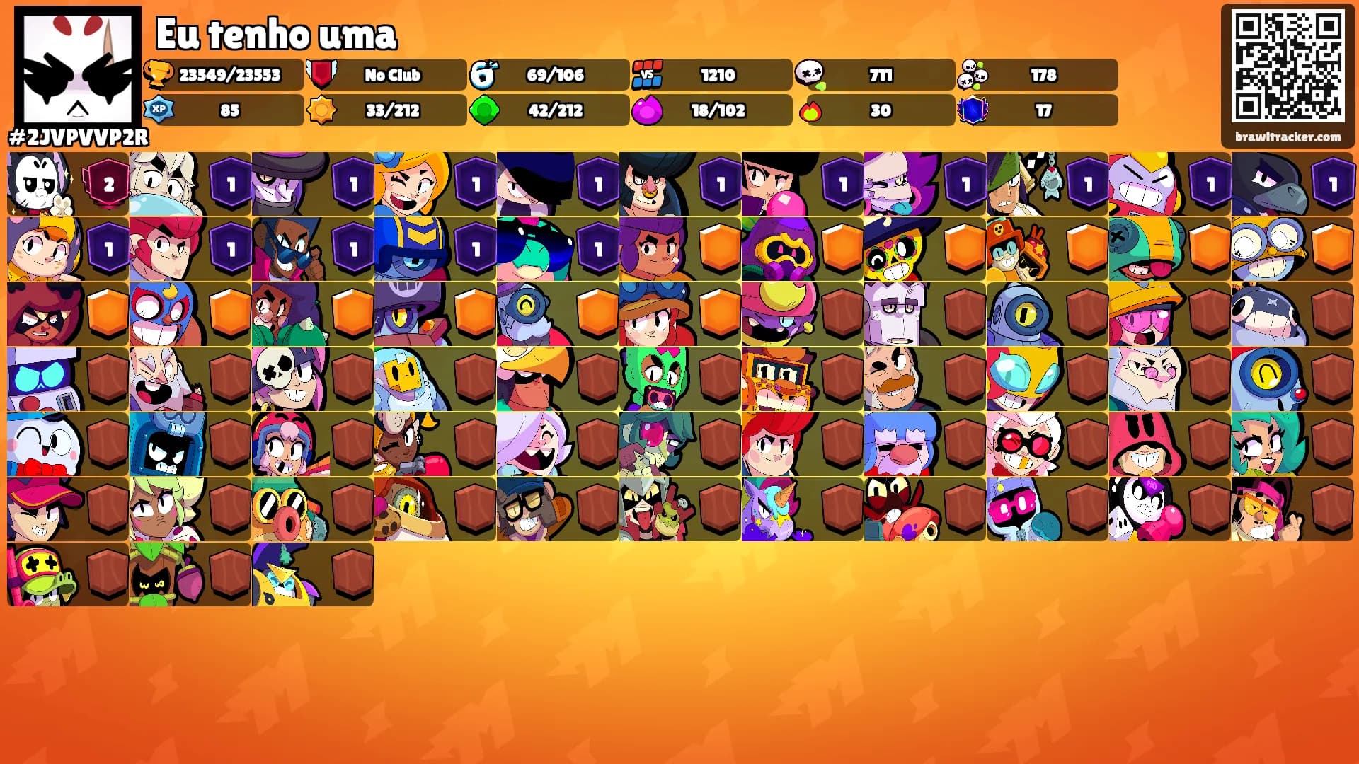 Eu tenho uma's Ranks