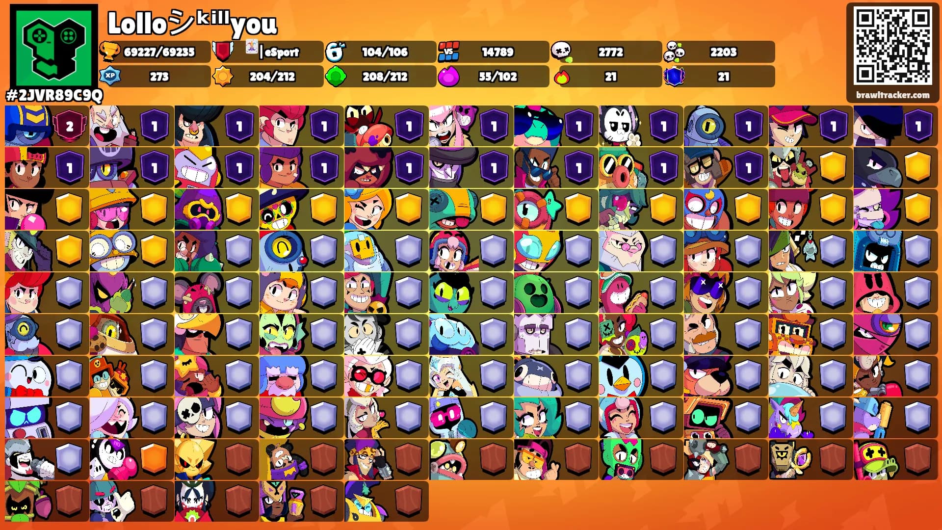 Lolloシ︎ᵏⁱˡˡyou's Ranks