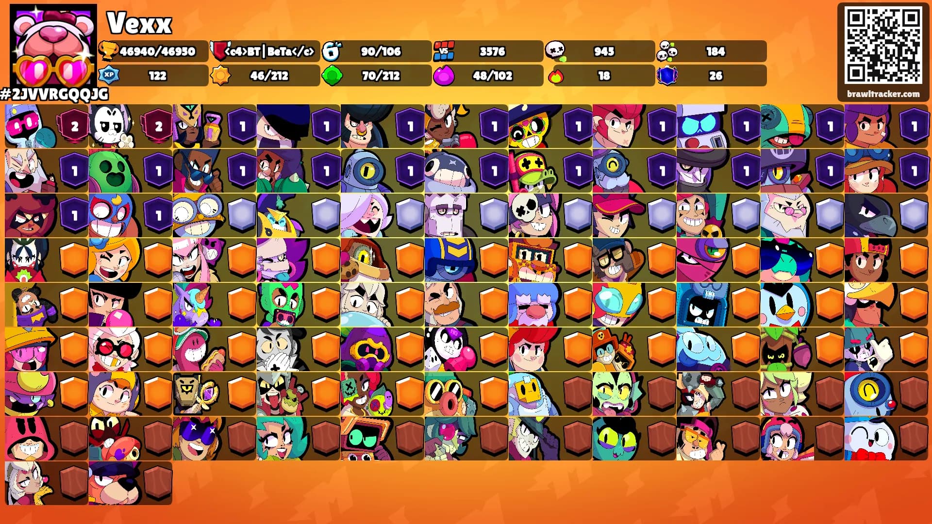 Vexx's Ranks