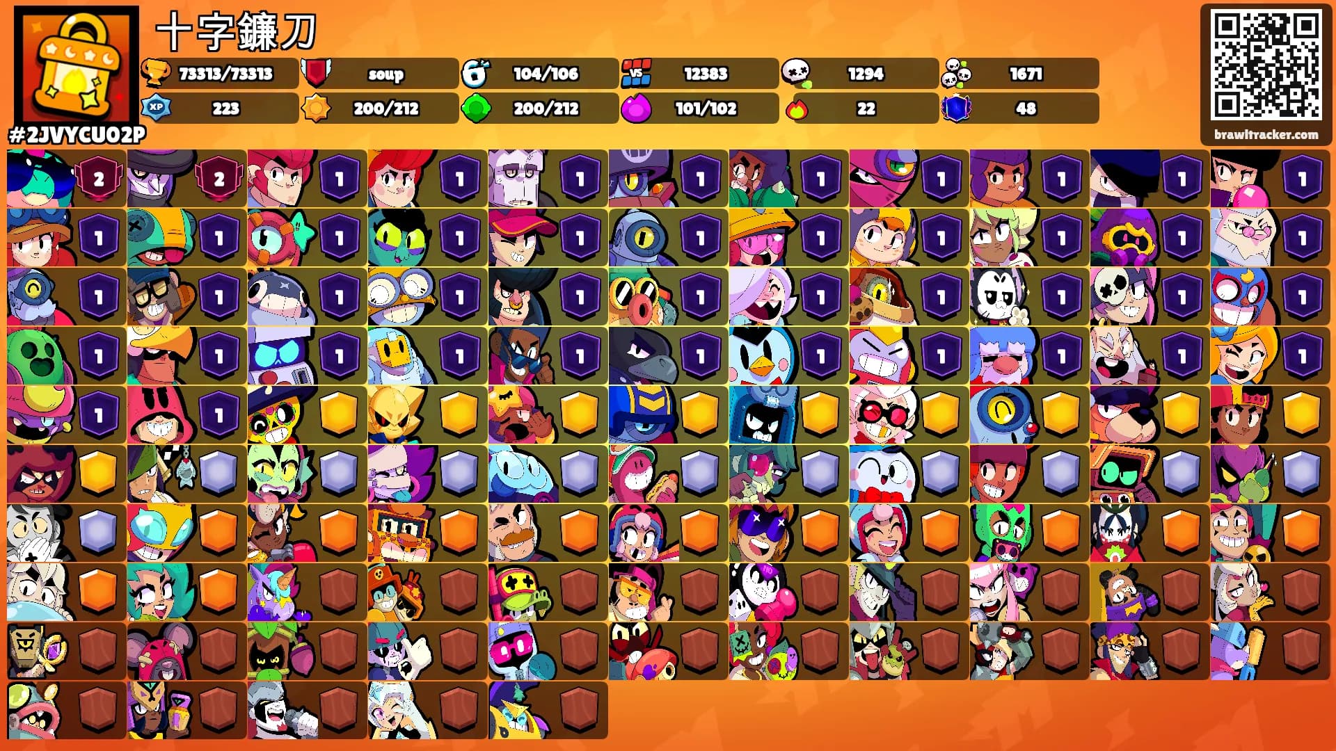 十字鐮刀's Ranks