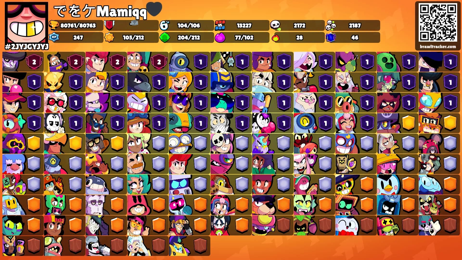 でをケMamiqq🖤's Ranks