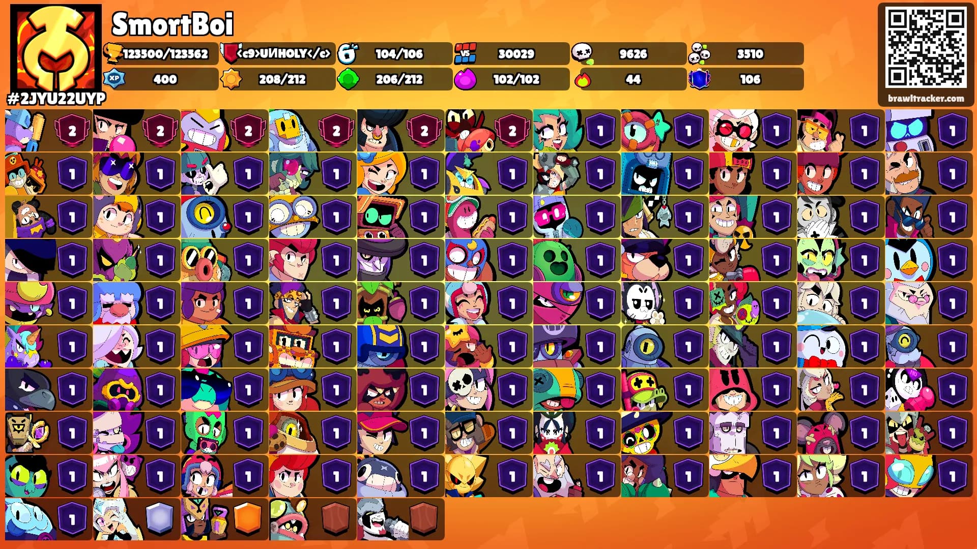 SmortBoi's Ranks