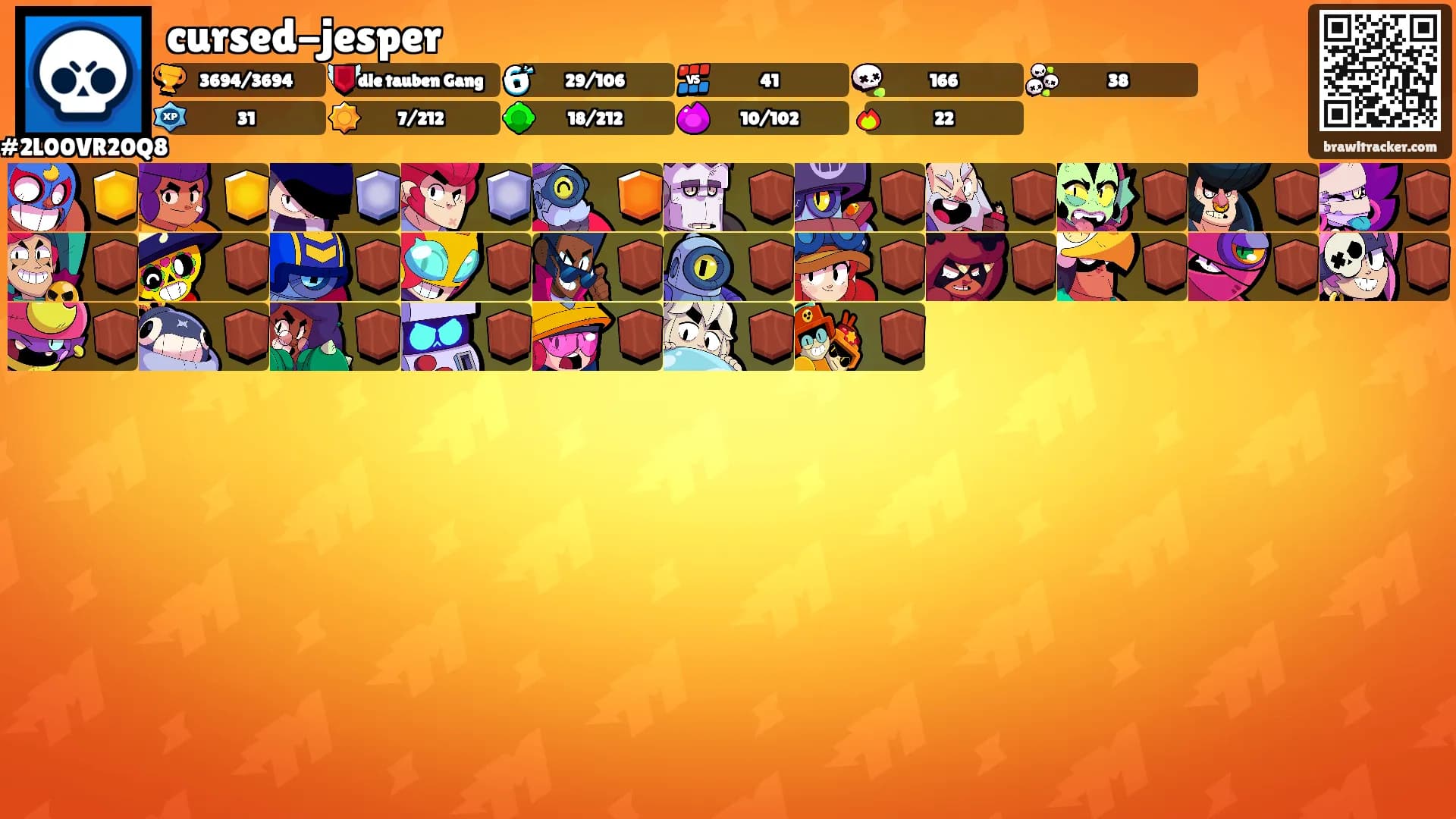cursed-jesper's Ranks