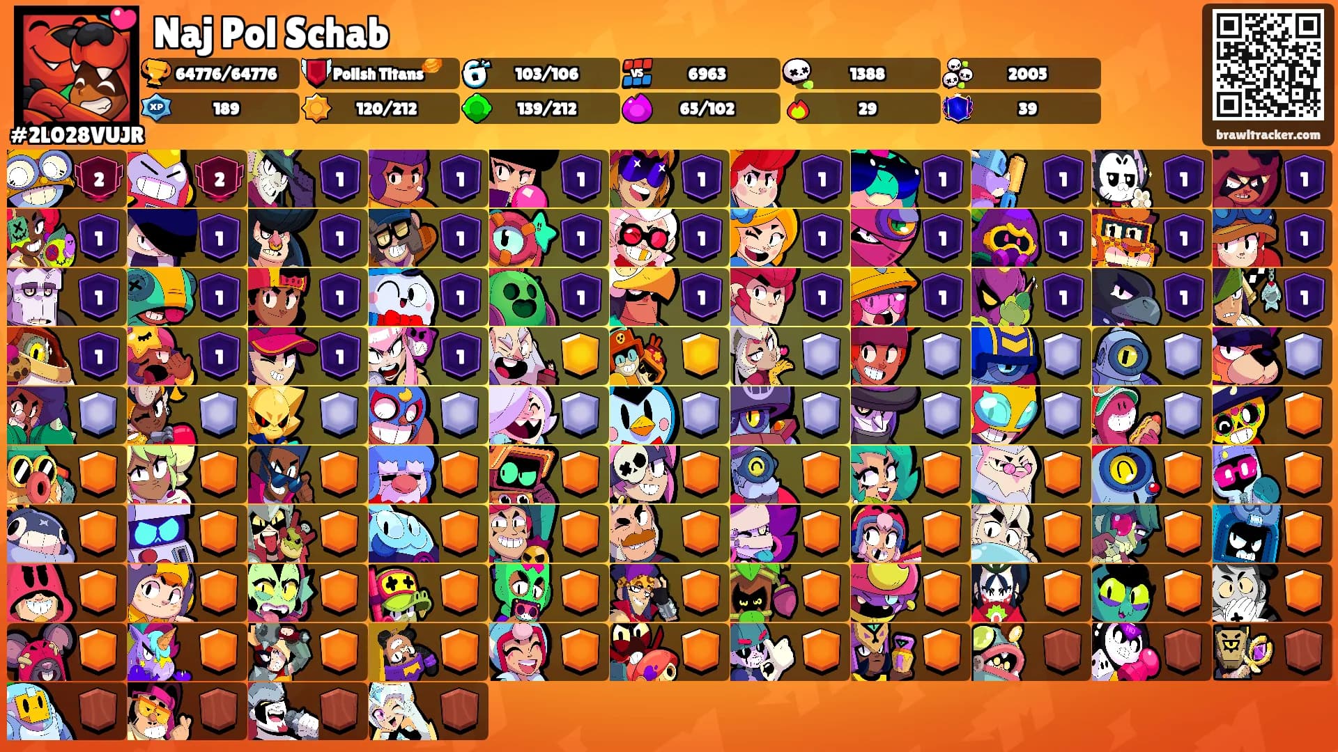 Naj Pol Schab's Ranks