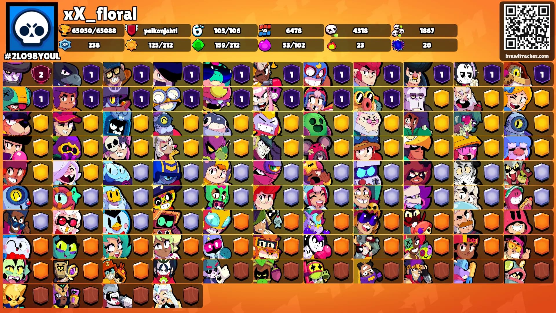 xX_floral's Ranks