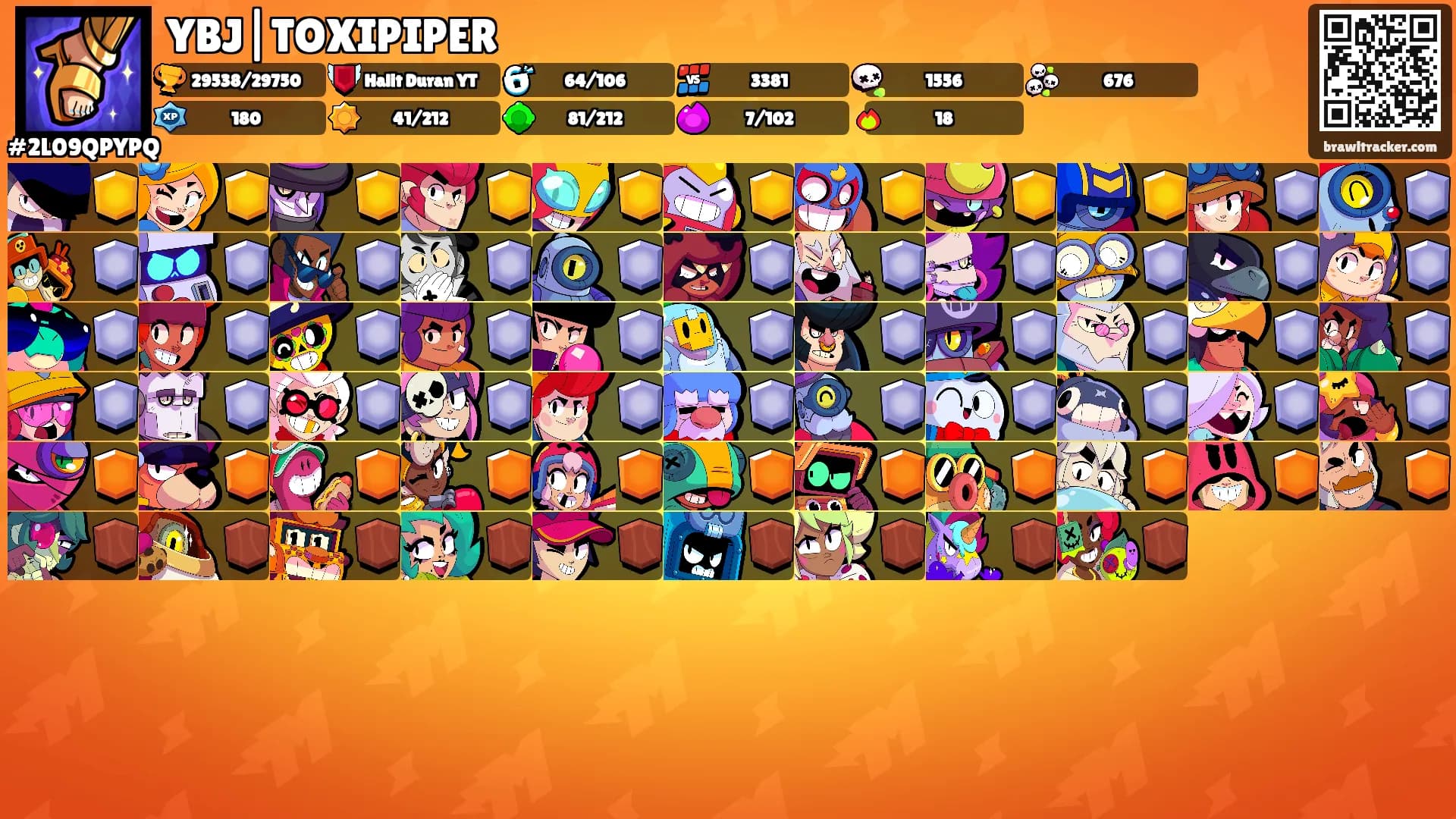 YBJ|TOXIPIPER's Ranks