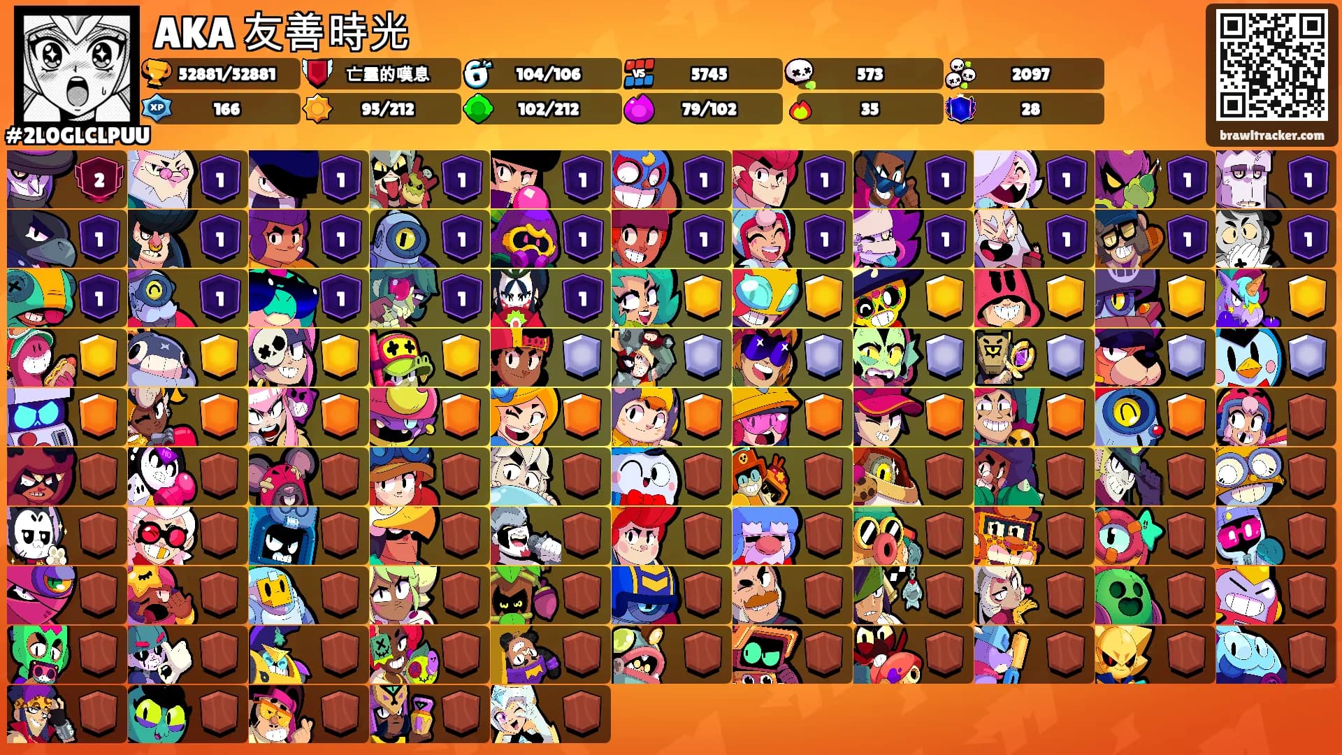 AKA 友善時光's Ranks