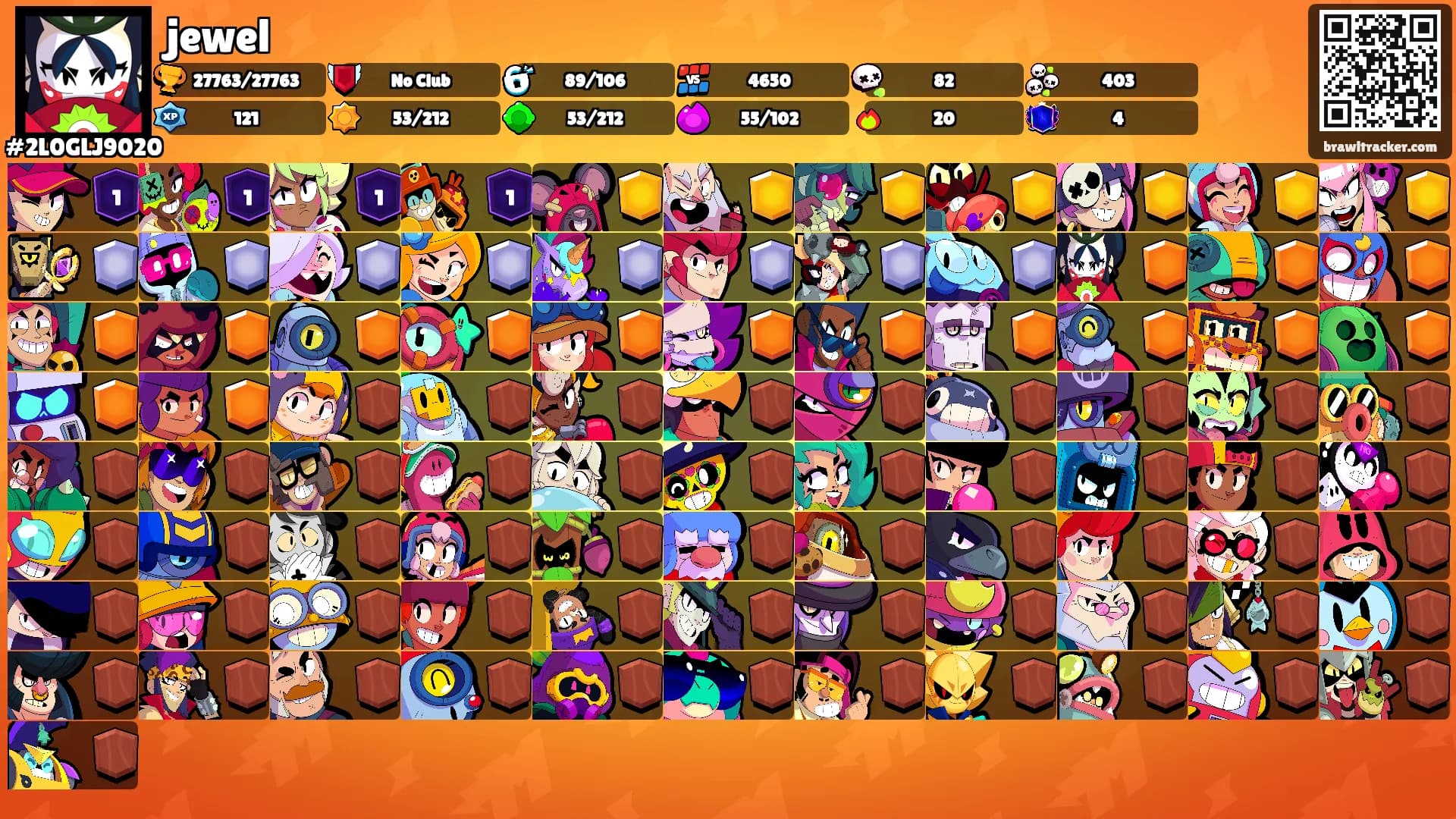 jewel's Ranks