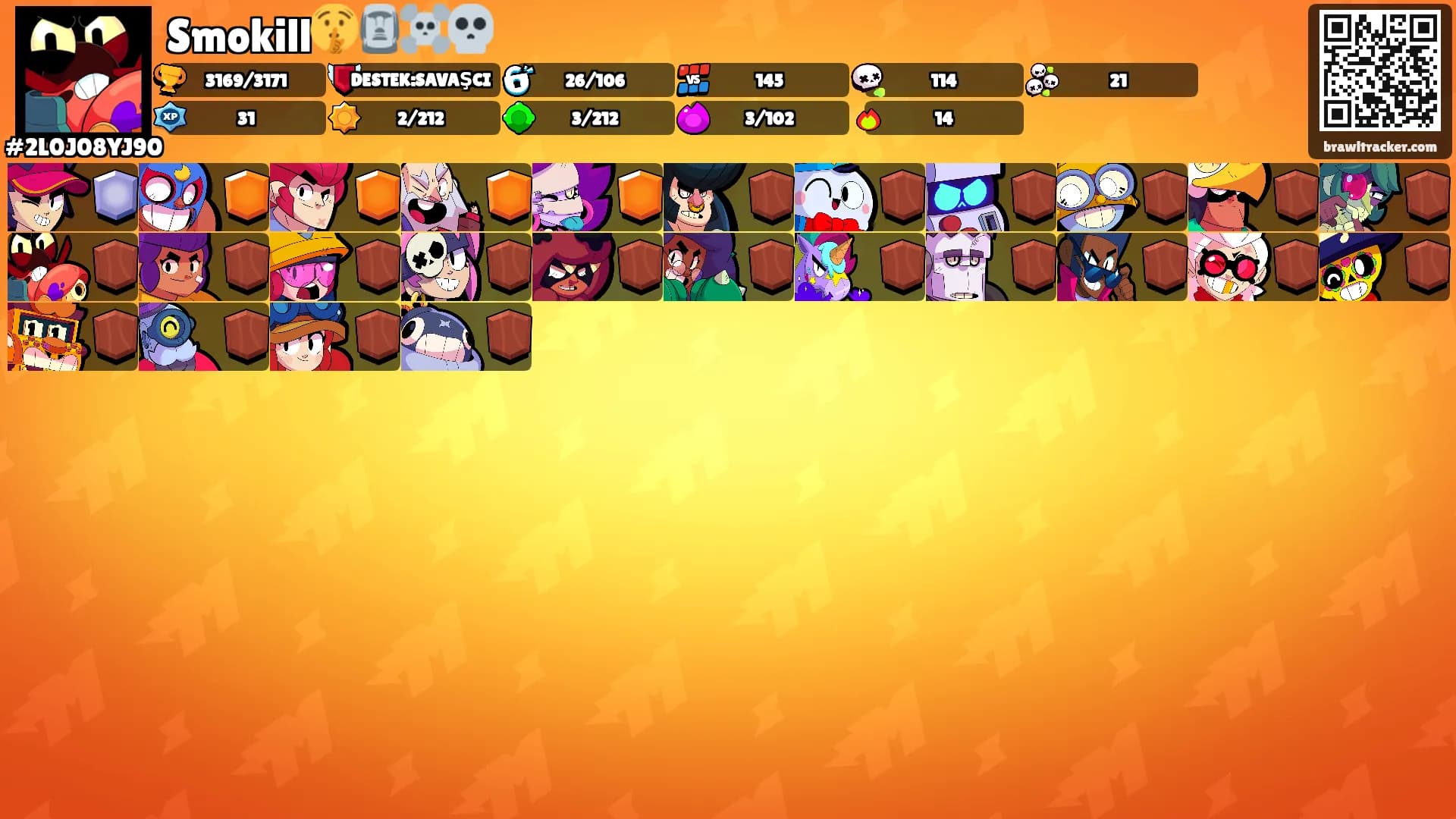 Smokill🤫🗿☠️💀's Ranks