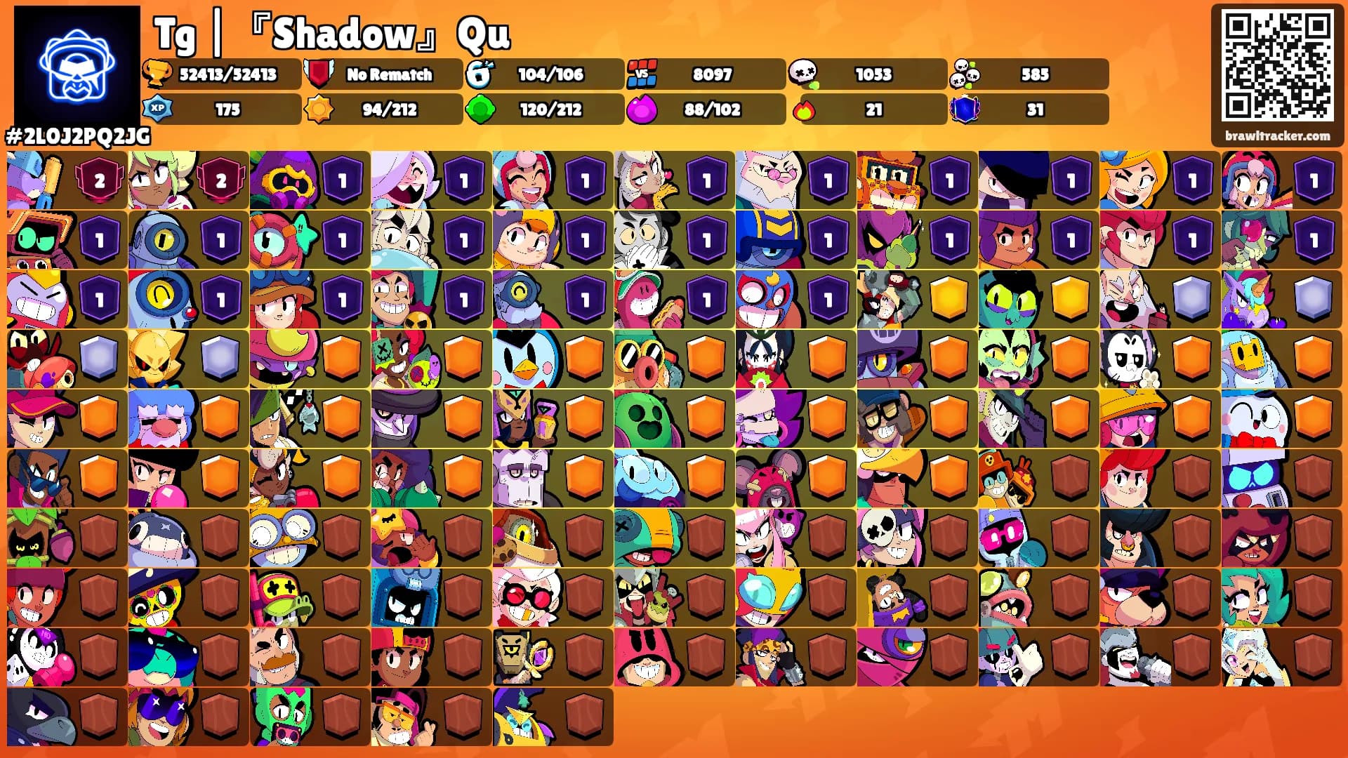 Tg |『Shadow』Qu's Ranks