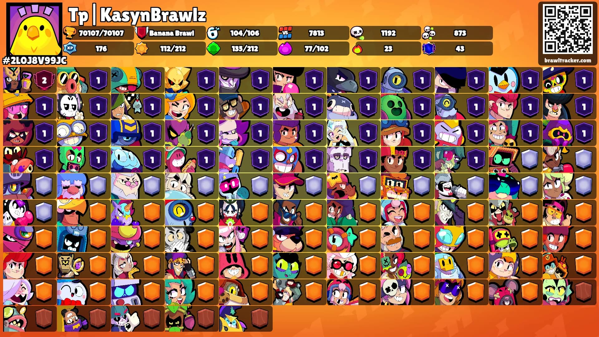 Tp|KasynBrawlz's Ranks
