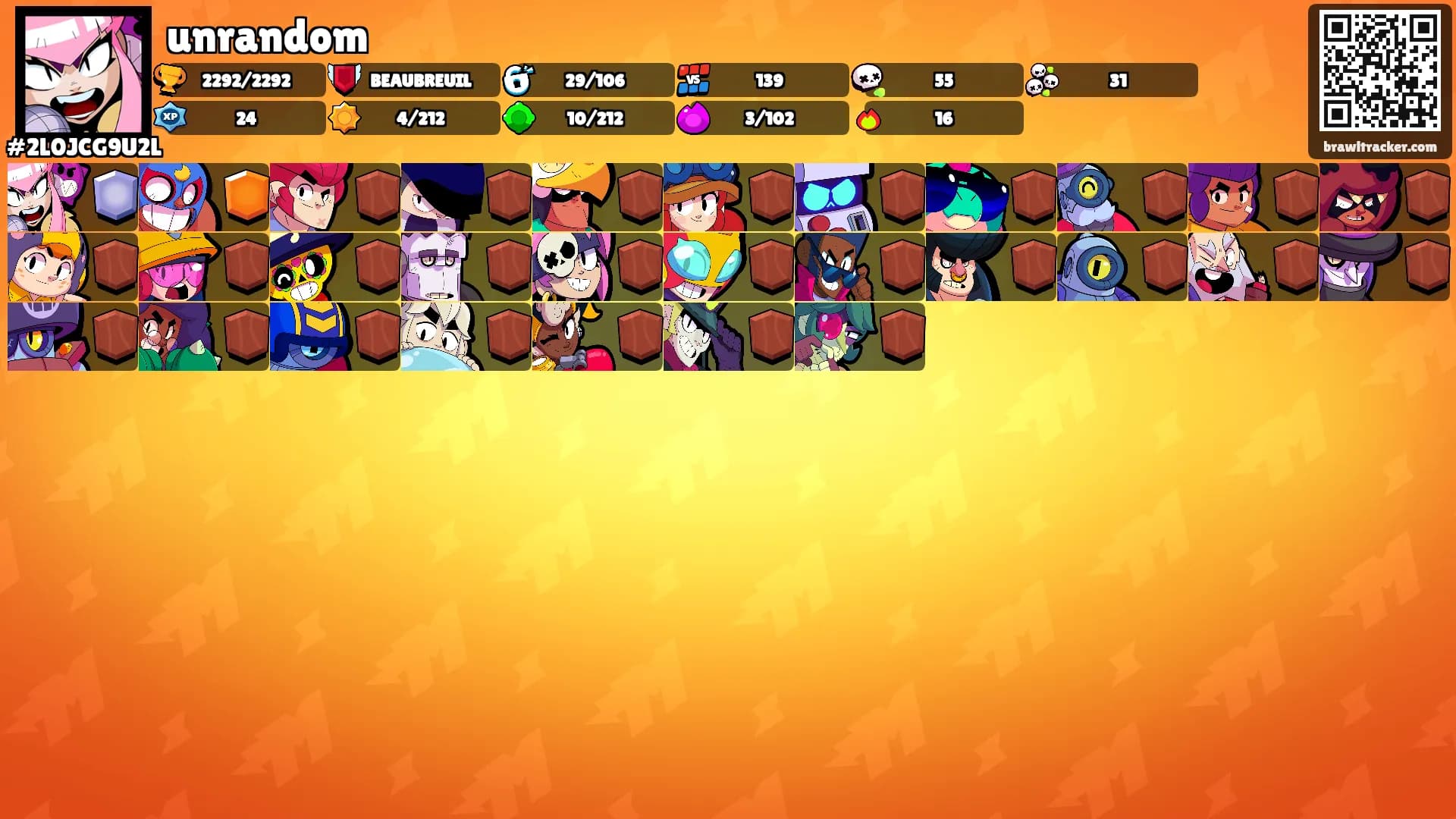 unrandom's Ranks