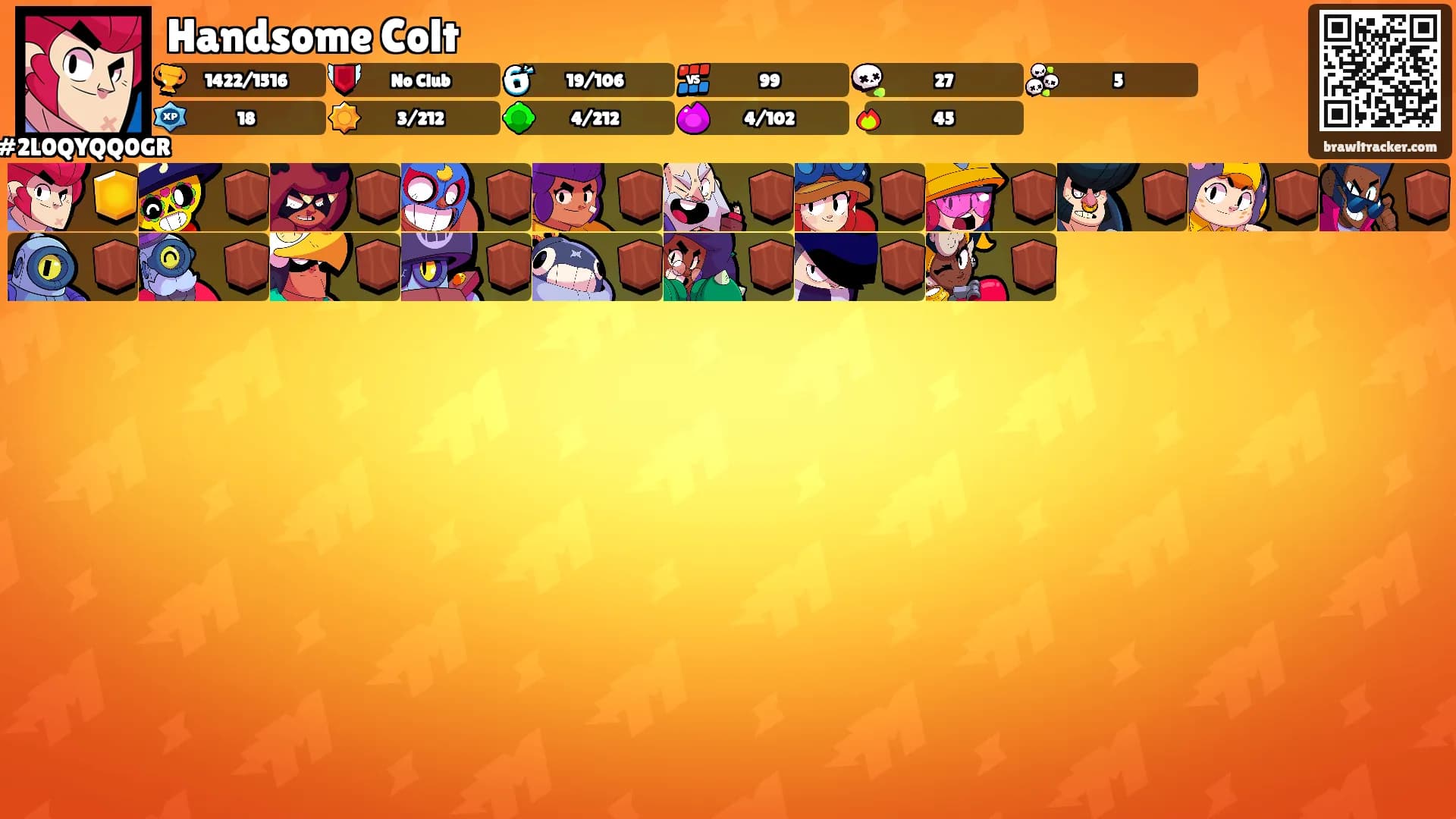 Handsome Colt's Ranks