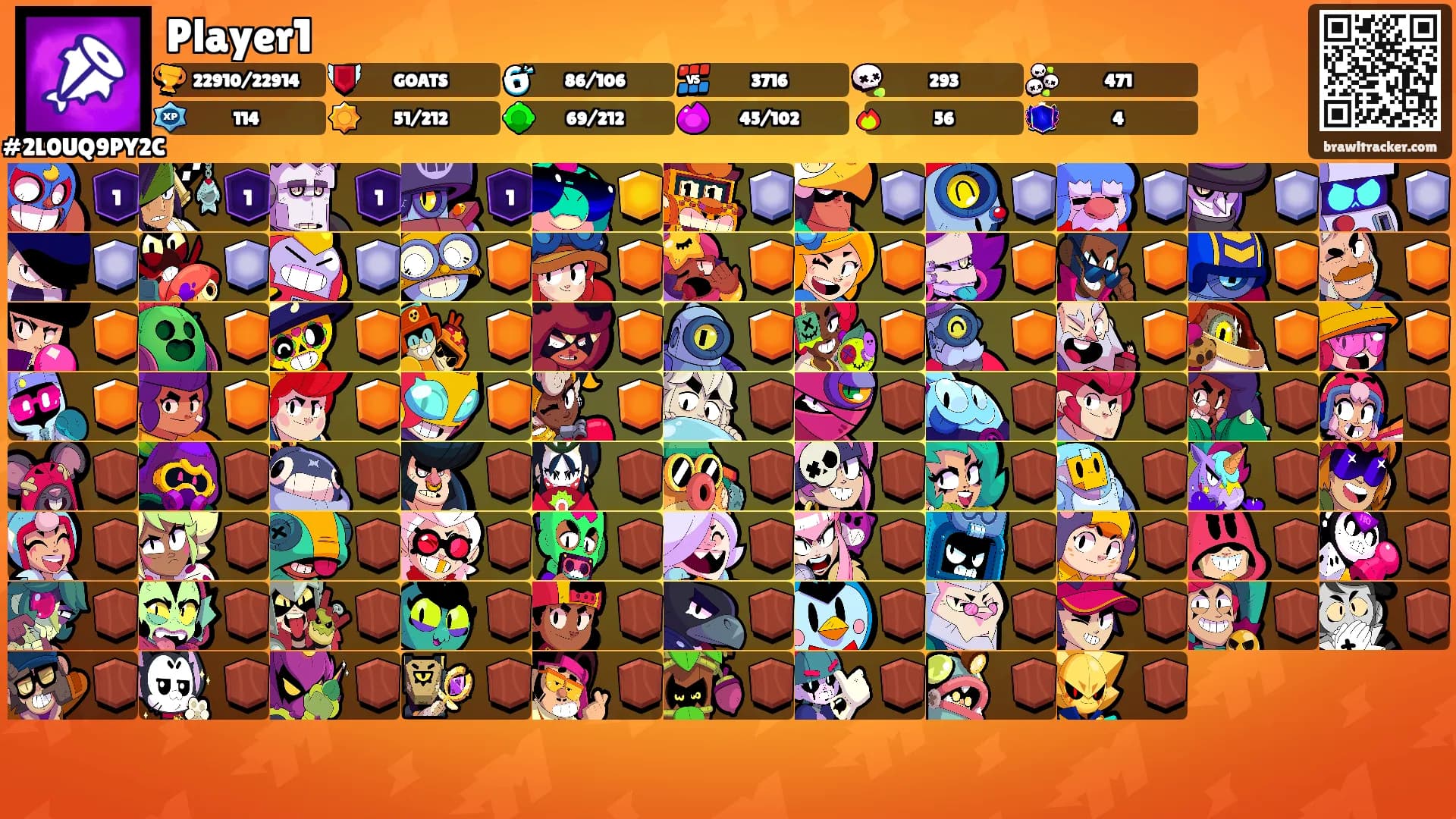 Player1's Ranks