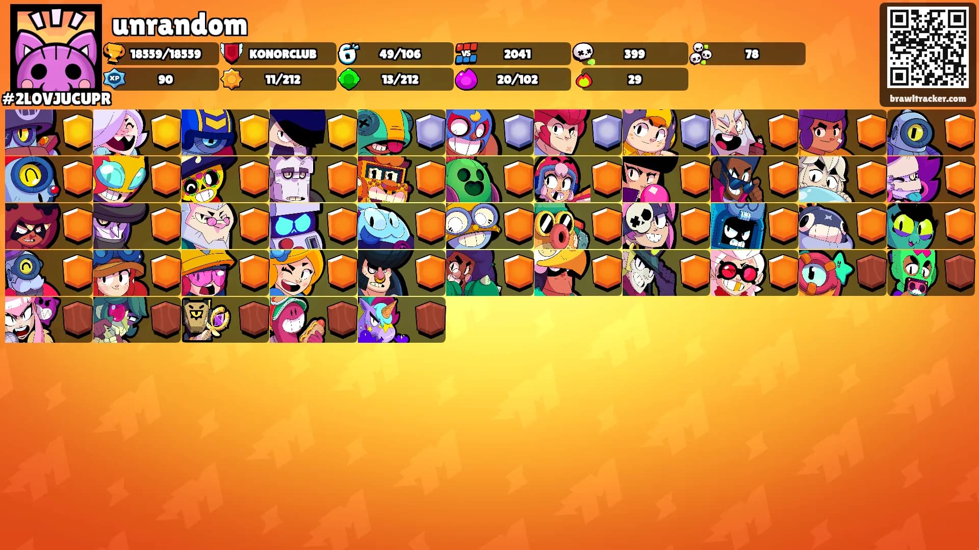 unrandom's Ranks