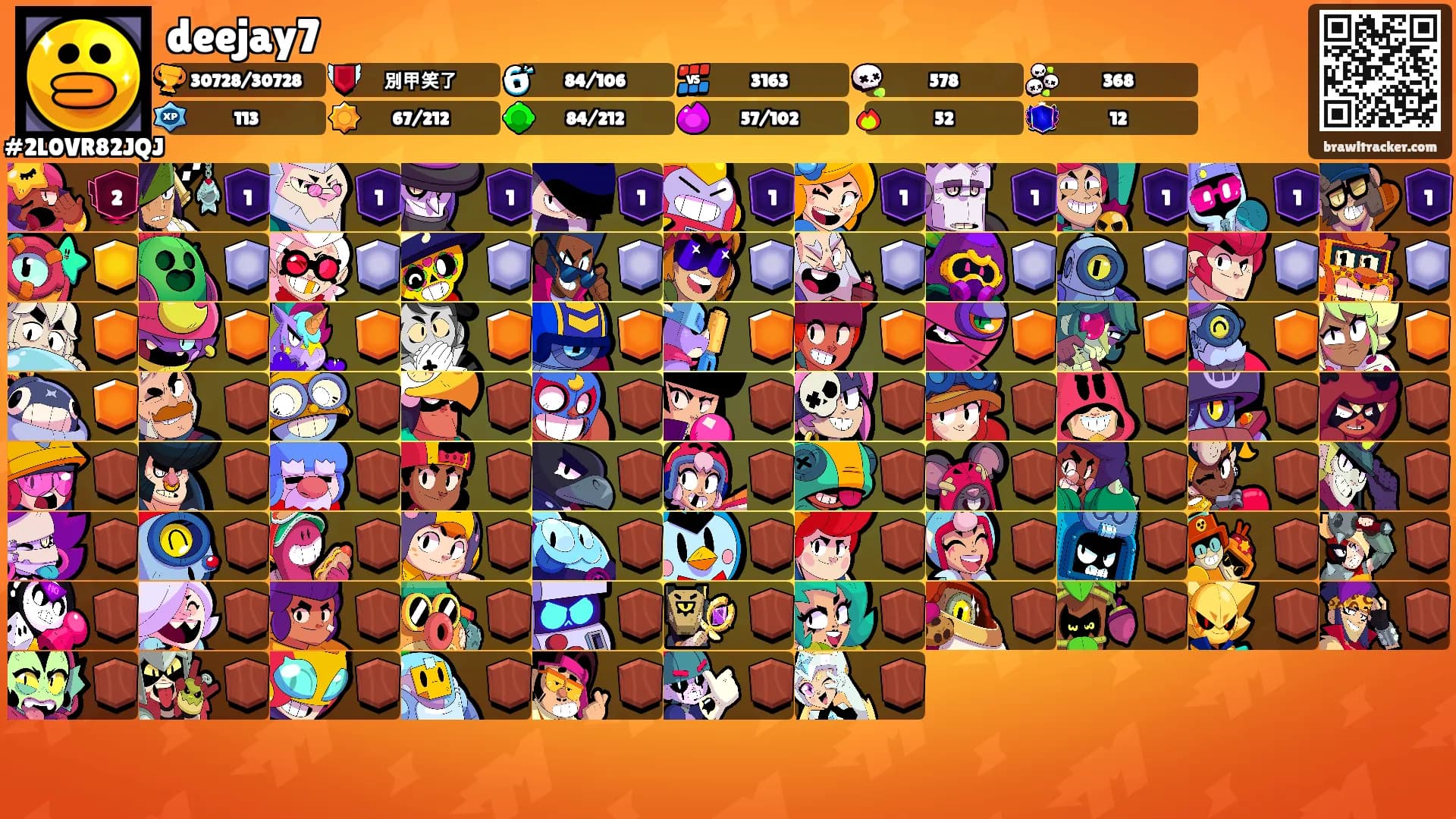 deejay7's Ranks