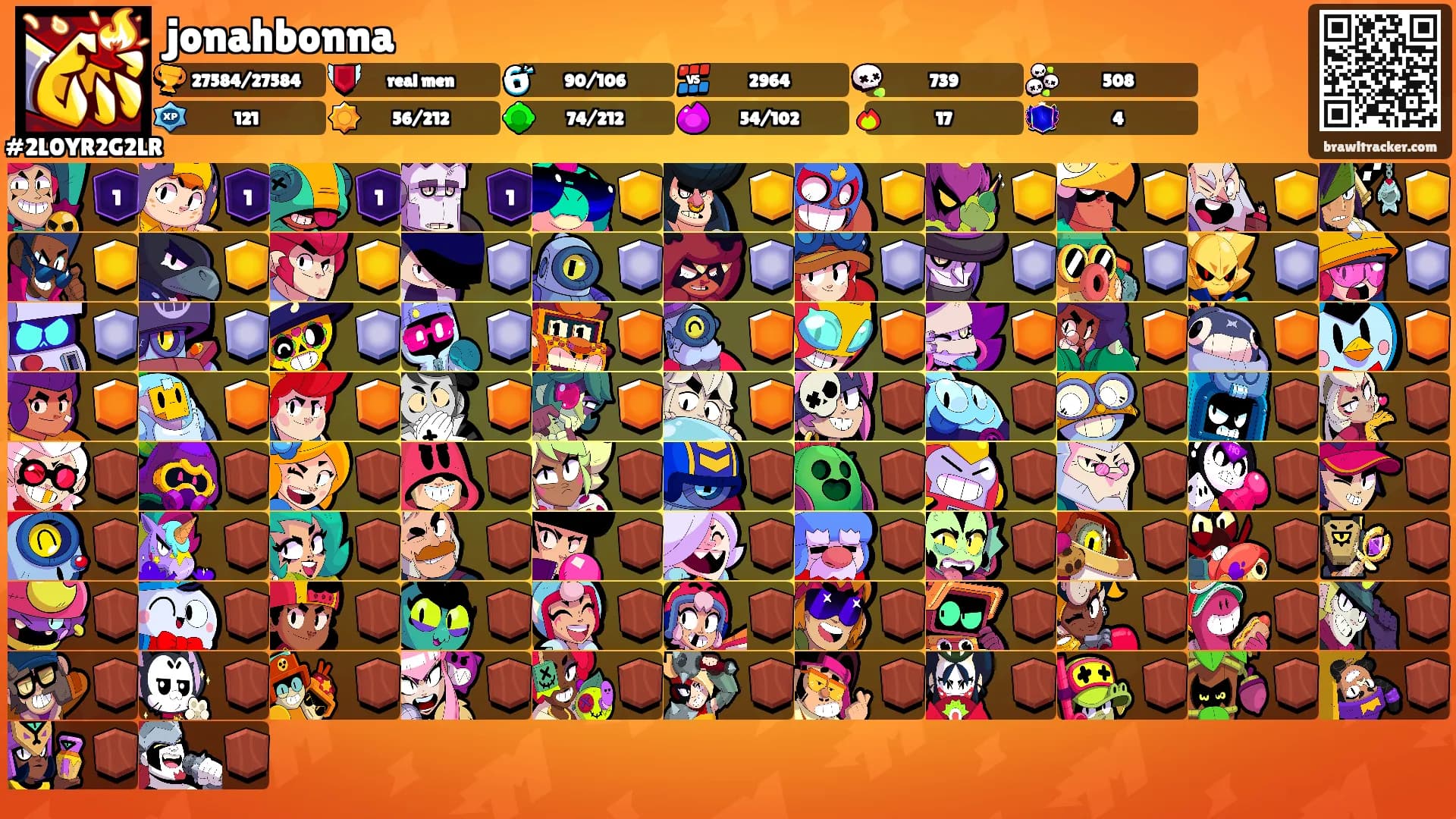 jonahbonna's Ranks