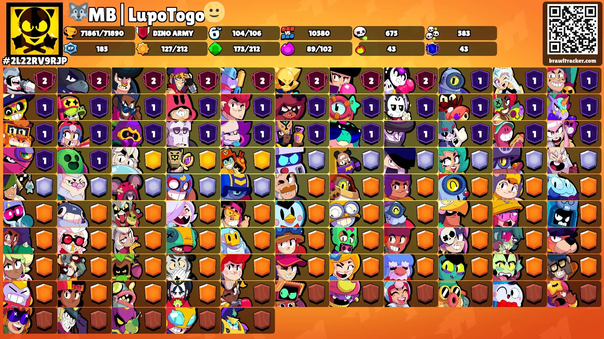 🐺MB|LupoTogo🌝's Ranks