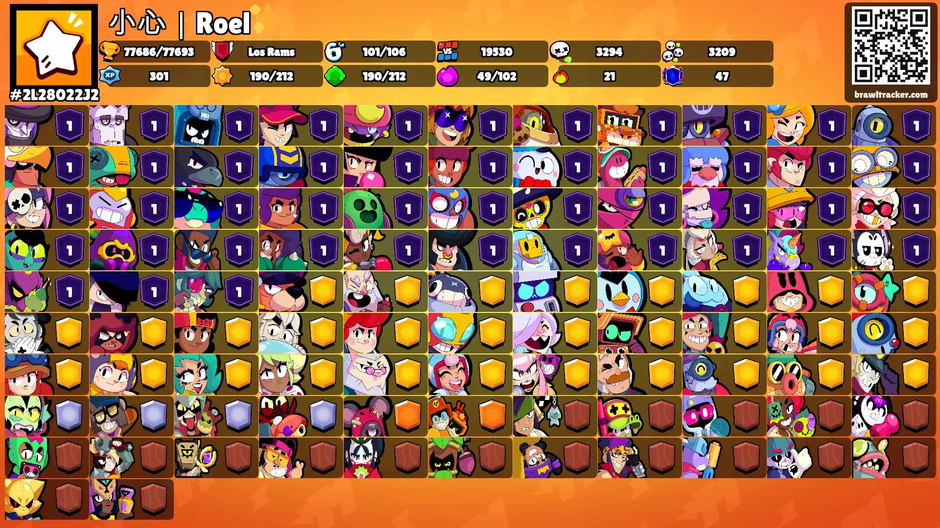 小心｜Roel✨'s Ranks