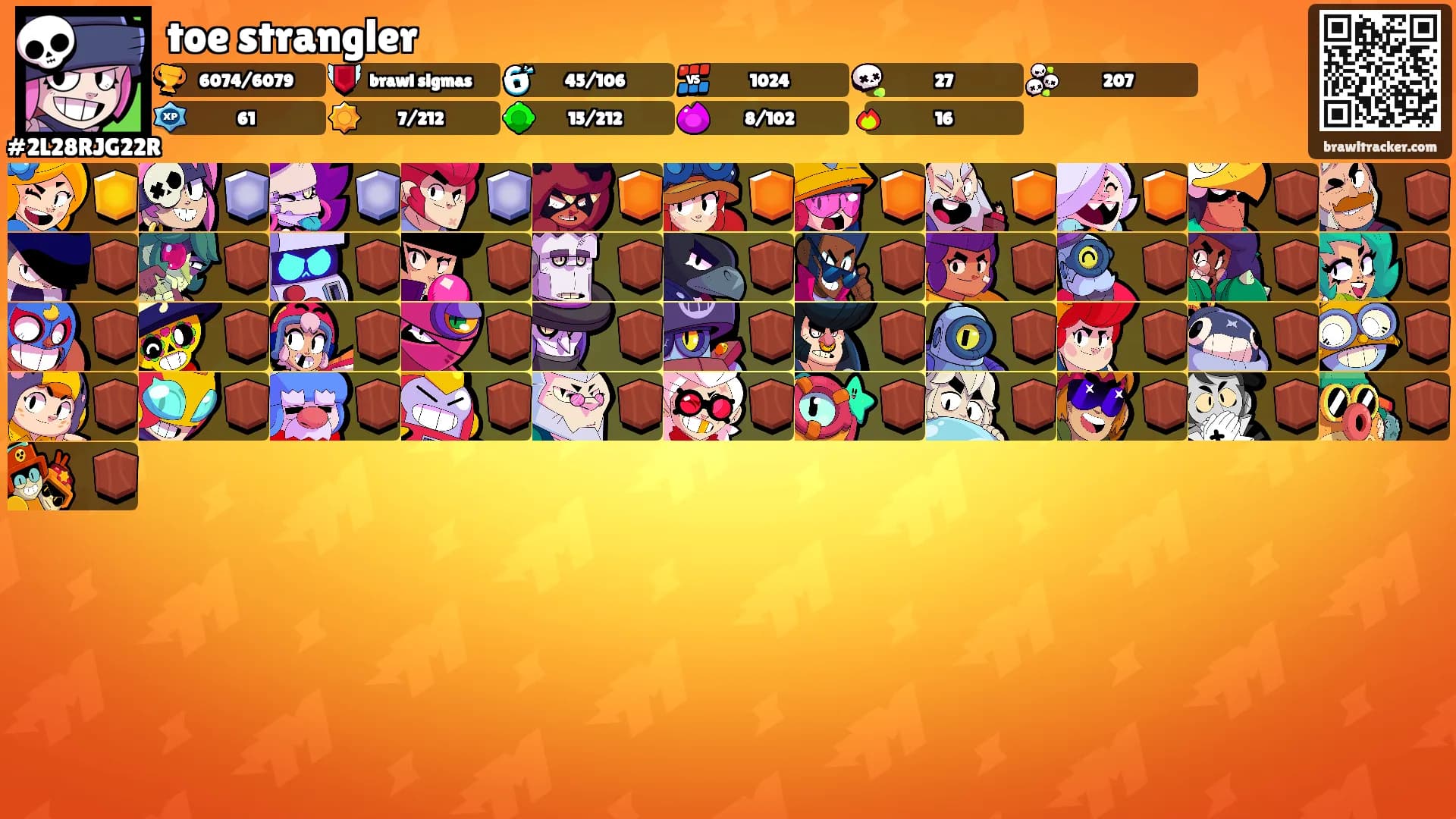 toe strangler's Ranks